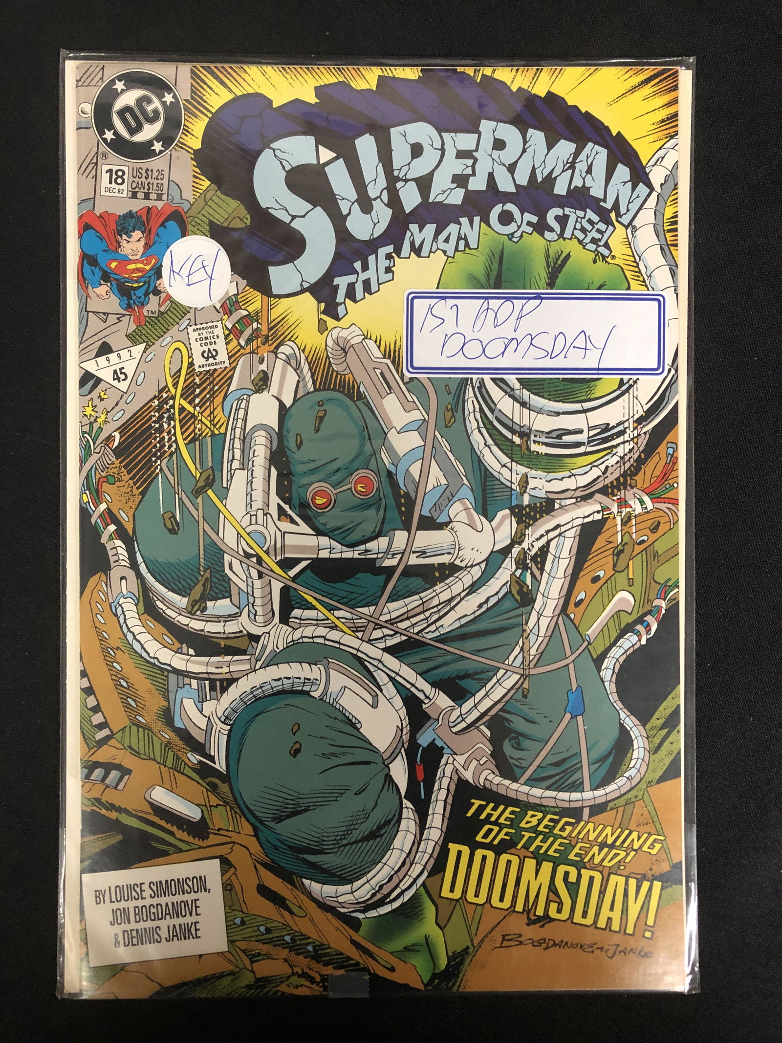 SUPERMAN: MAN OF STEEL NO.18 (DC COMICS) (1 of 1)