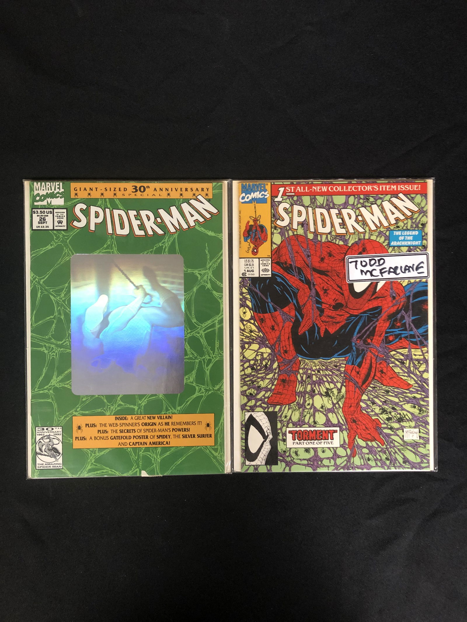 SPIDER-MAN NO.1 AND NO.26 (MARVEL COMICS) (1 of 1)