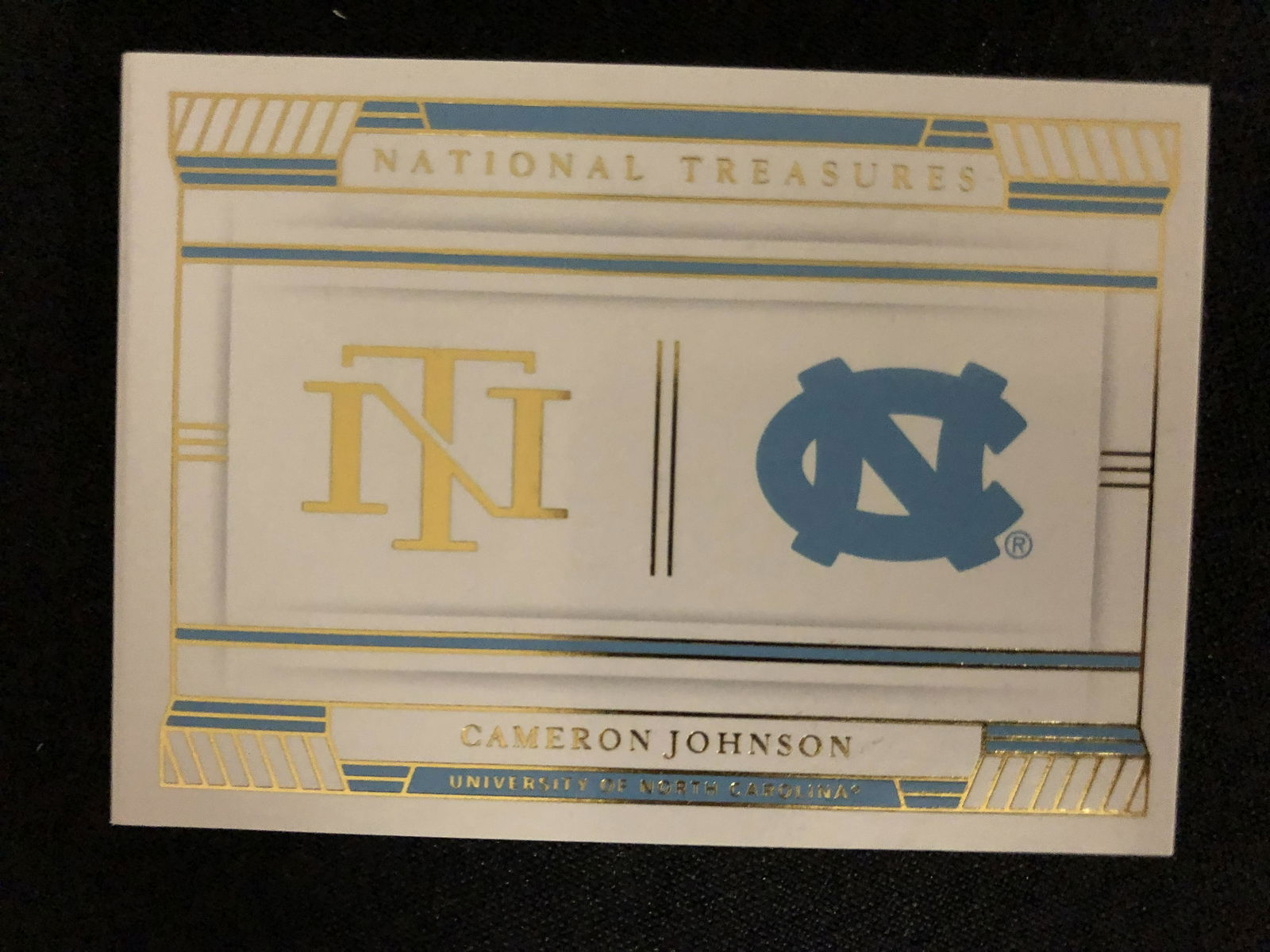 2019 PANINI NATIONAL TREASURES COLLEGIATE NO.16 CAMERON JOHNSON ROOKIE PATCH AUTO 45/56 (1 of 3)