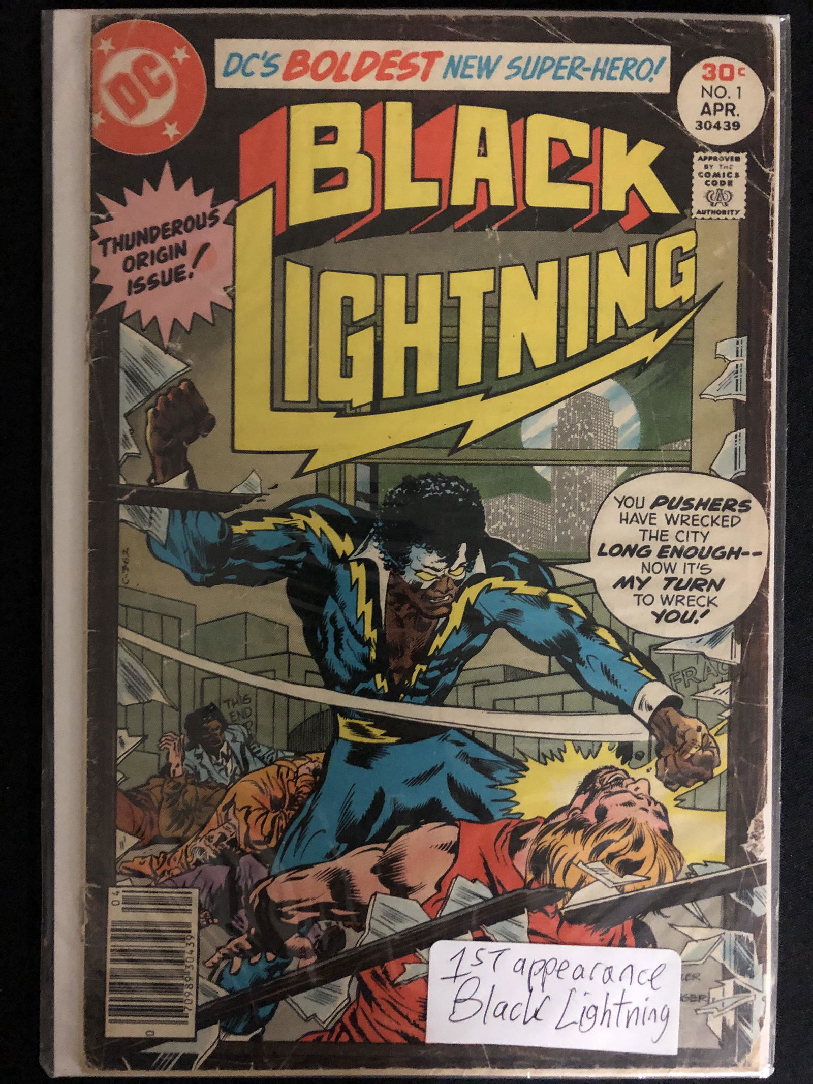 BLACK LIGHTNING NO.1 (DC COMICS) (1 of 1)