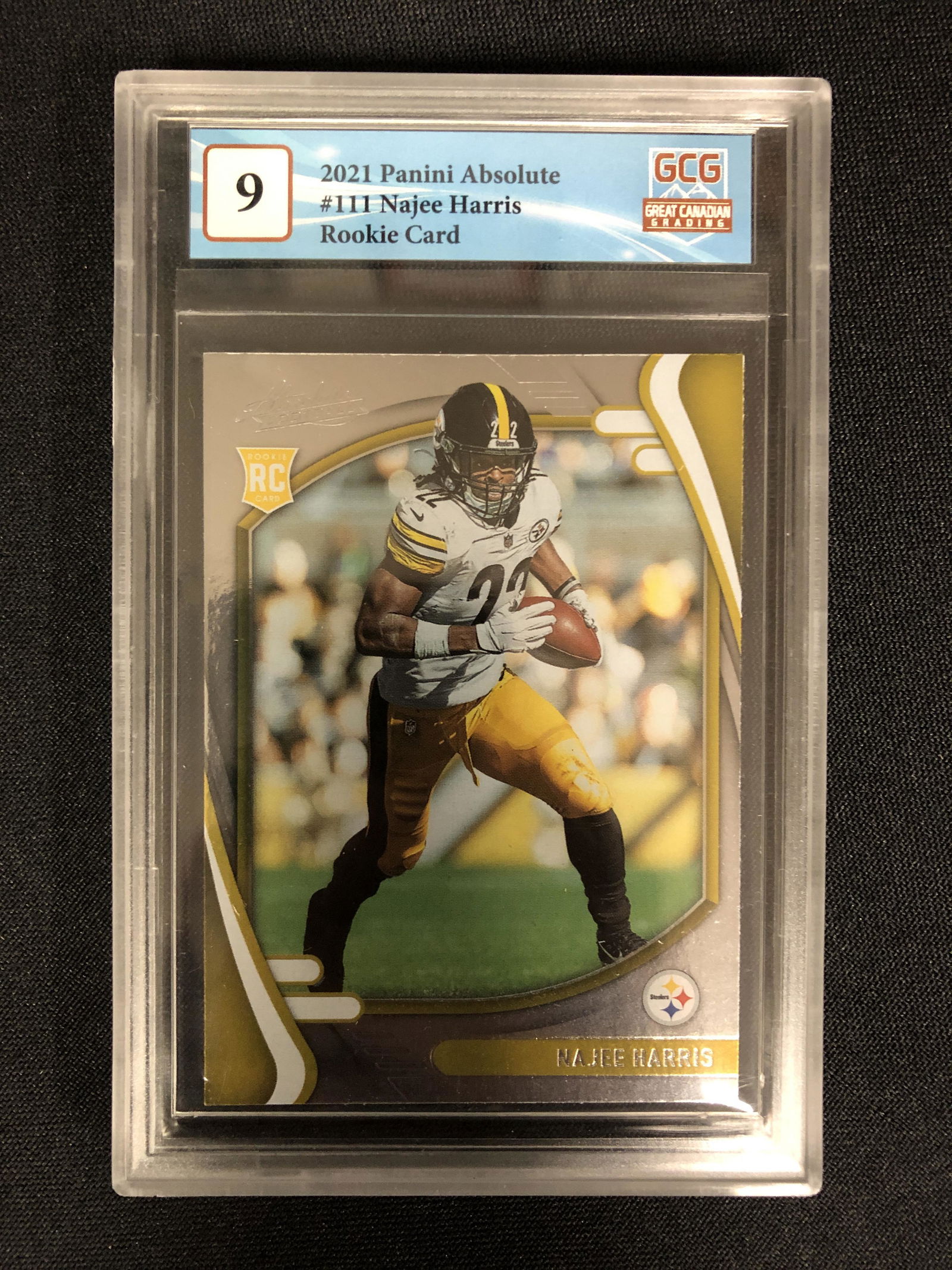 2021 PANINI ABSOLUTE NO.111 NAJEE HARRIS RC (GCG 9) (1 of 2)