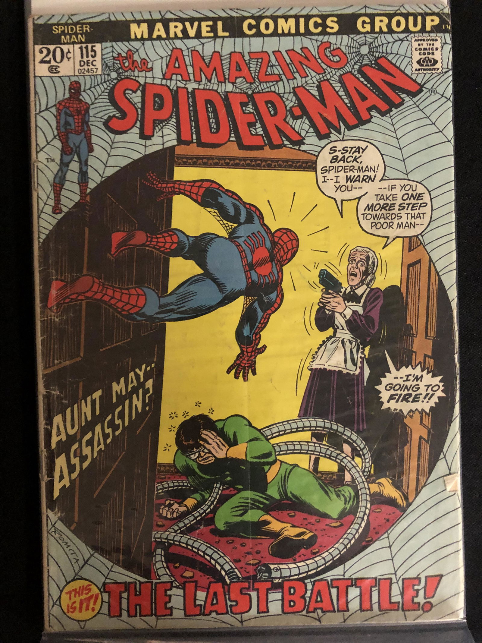 THE AMAZING SPIDER-MAN NO.115 (MARVEL COMICS) (1 of 1)