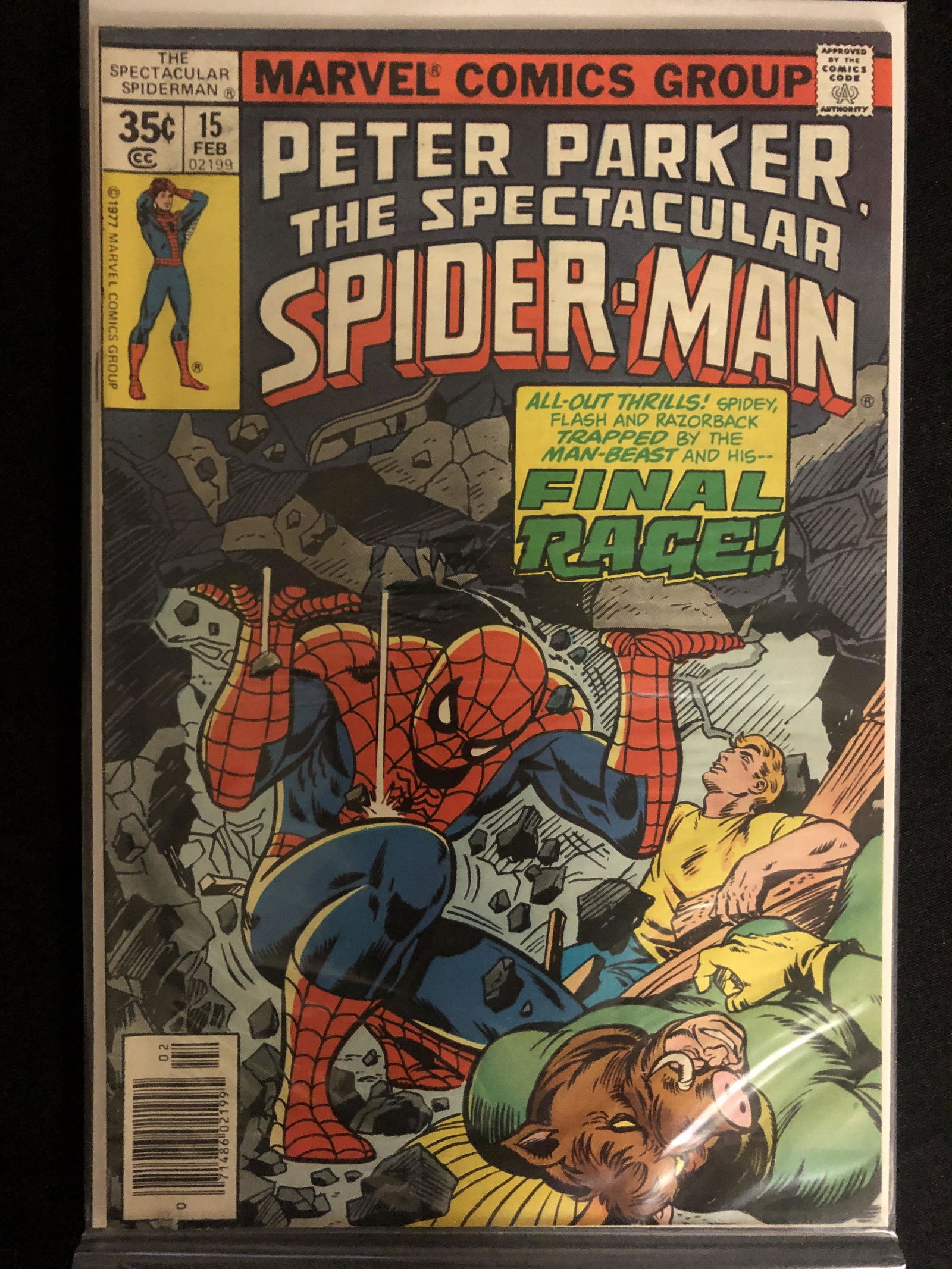 PETER PARKER, THE SPECTACULAR SPIDER-MAN NO.15 (MARVEL COMICS) (1 of 1)
