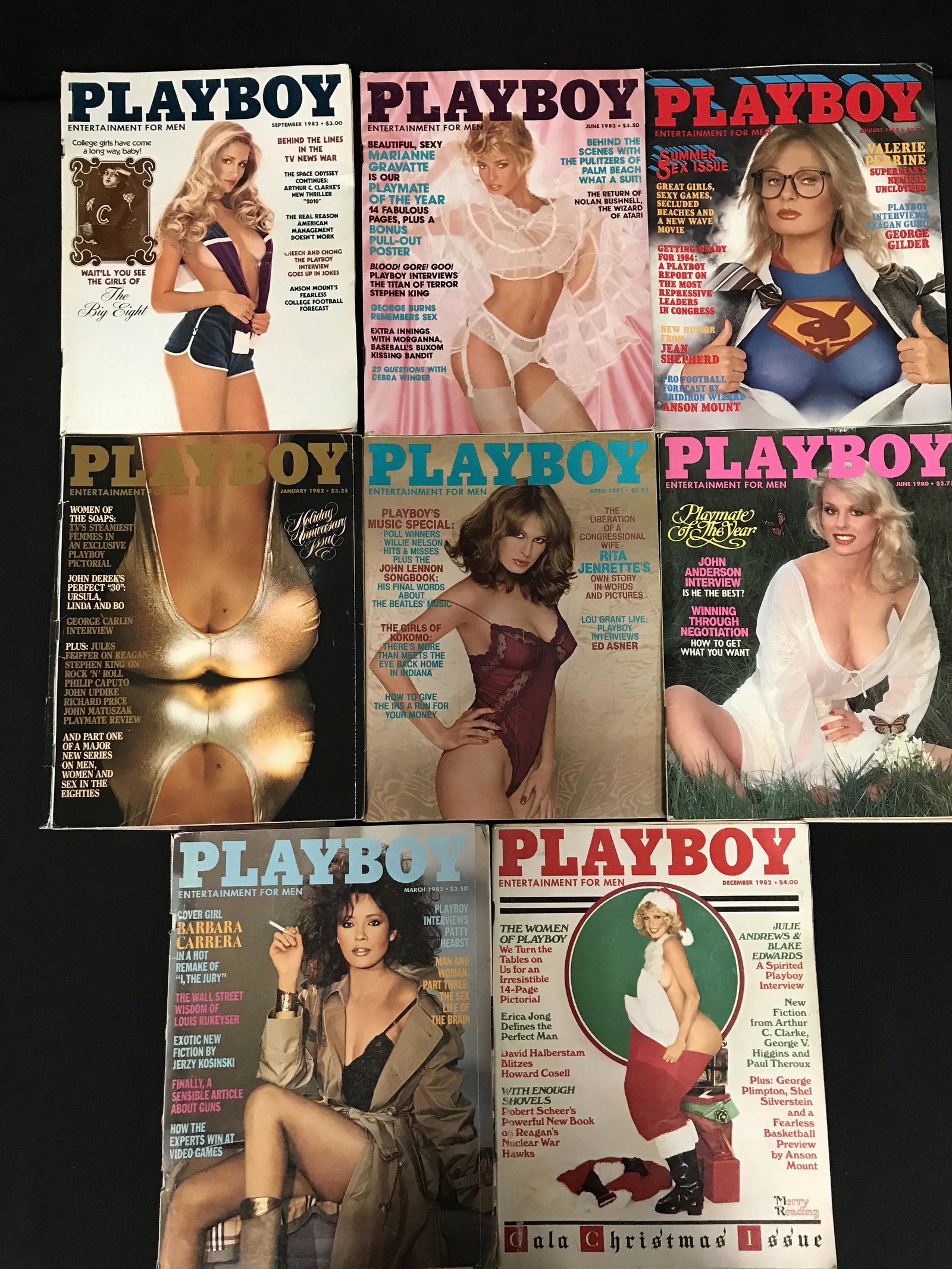LOT OF PLAYBOY MAGAZINES: LOT OF PLAYBOY MAGAZINES