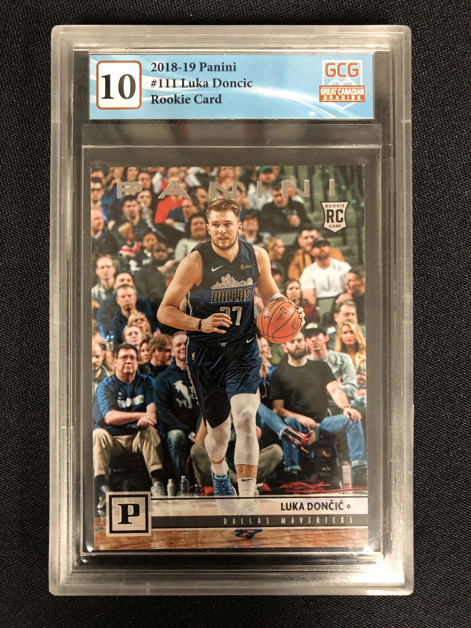 2018-19 PANINI LUKA DONCIC ROOKIE CARD (GCG 10) (1 of 2)