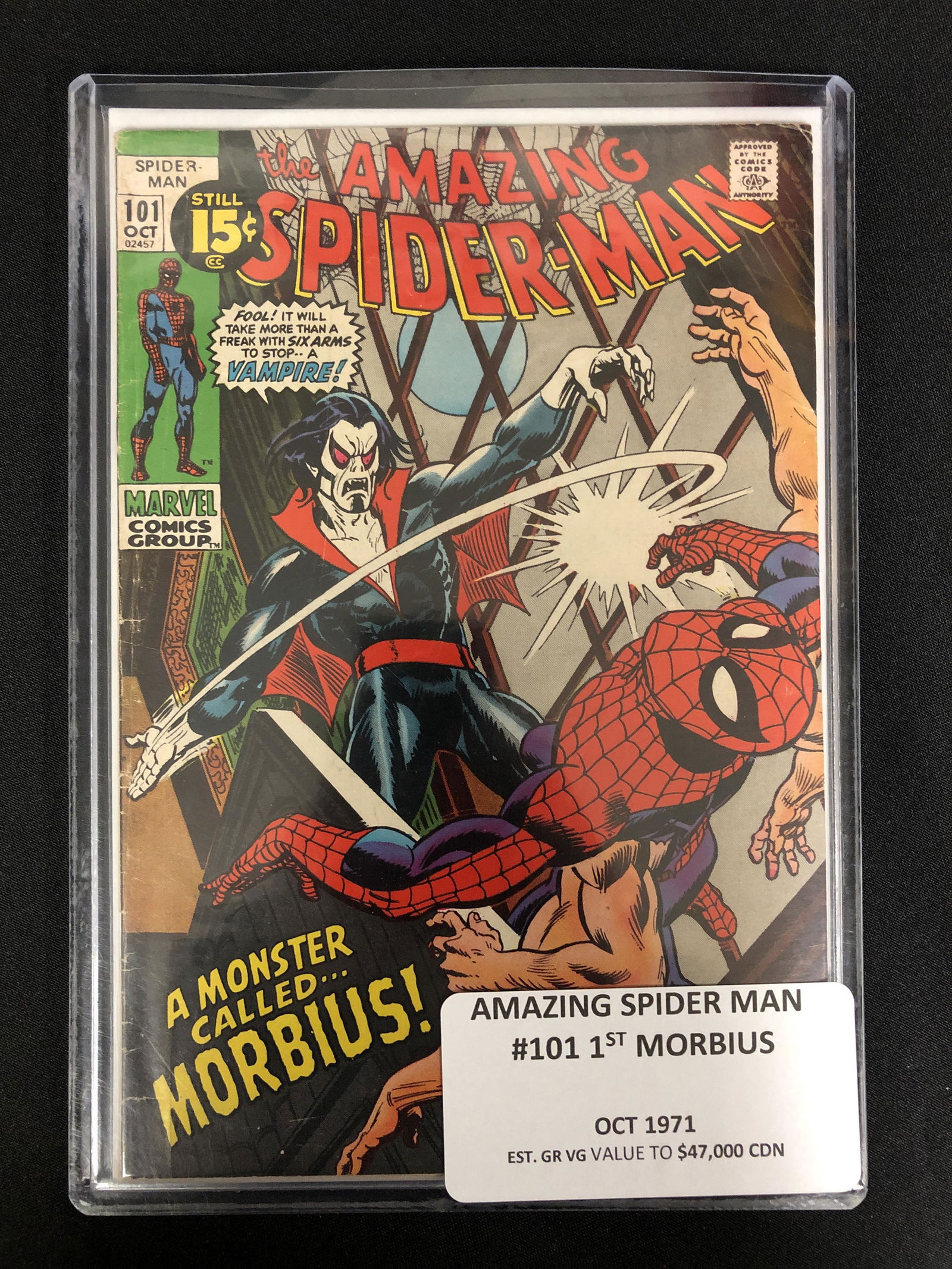 The AMAZING SPIDER-MAN #101  (MARVEL COMICS) (1 of 1)