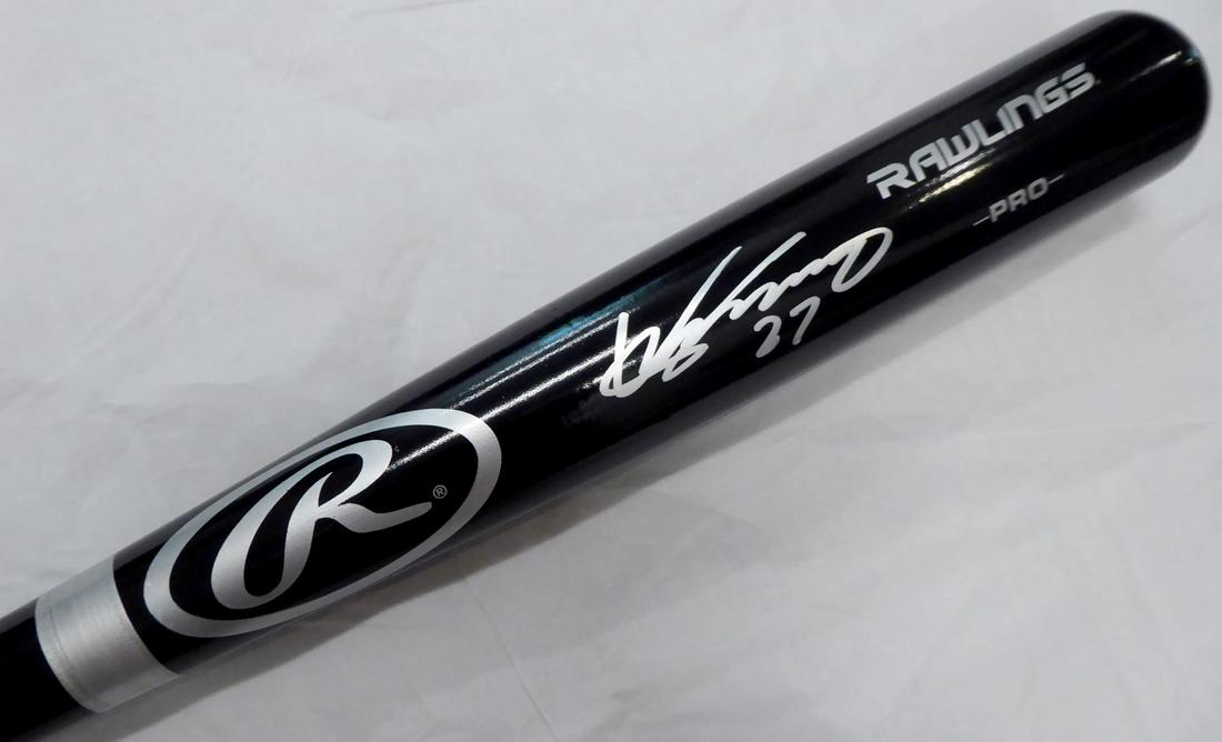 VLADIMIR GUERRERO JR. SIGNED RAWLINGS BASEBALL BAT (BECKETT COA) (1 of 4)