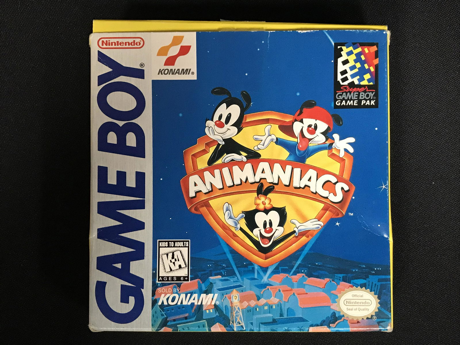IN BOX NINTENDO GAME BOY ANIMANIACS (1 of 1)