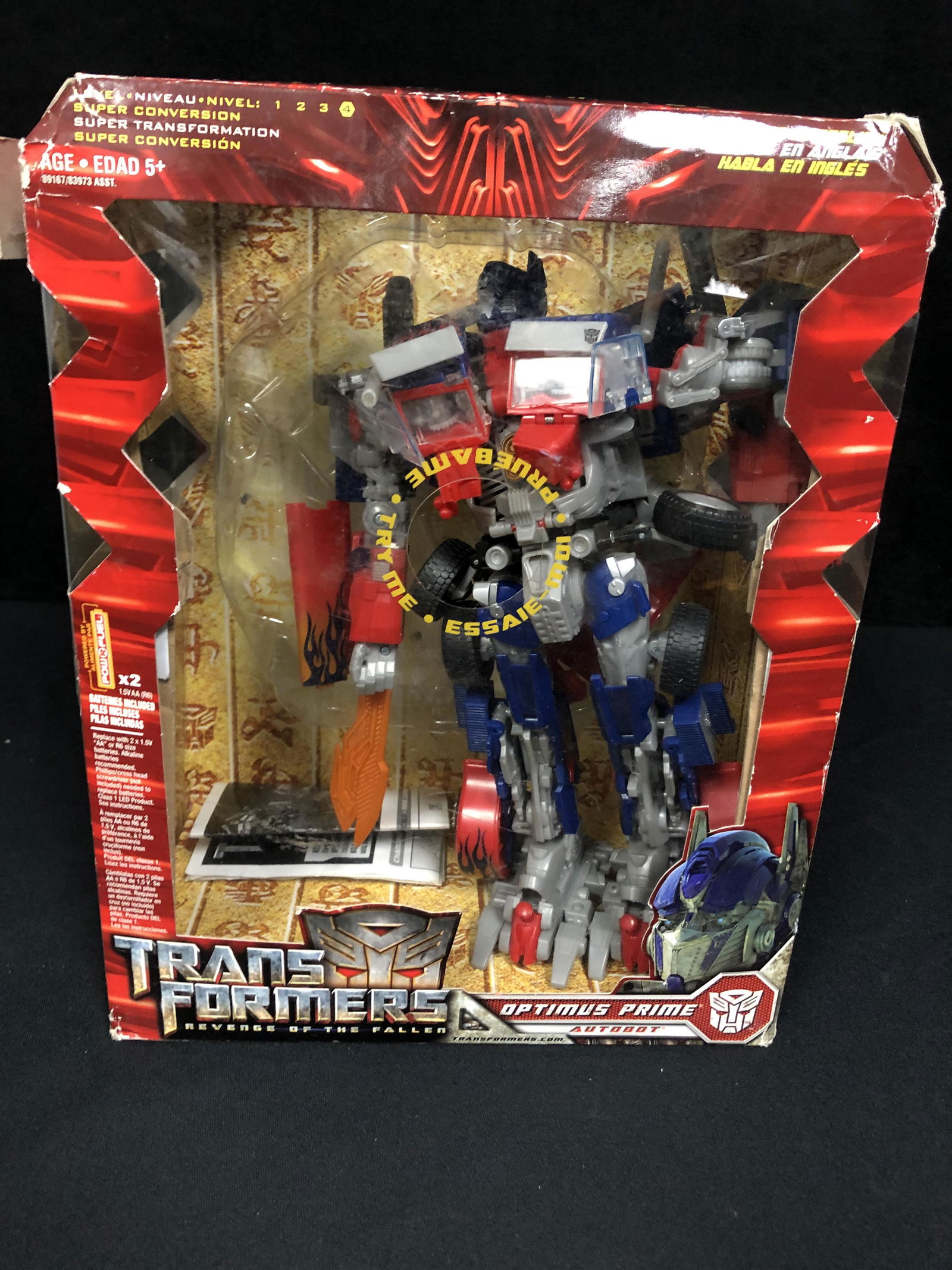 TRANSFORMERS REVENGE OF THE FALLEN OPTIMUS PRIME AUTOBOT (1 of 1)