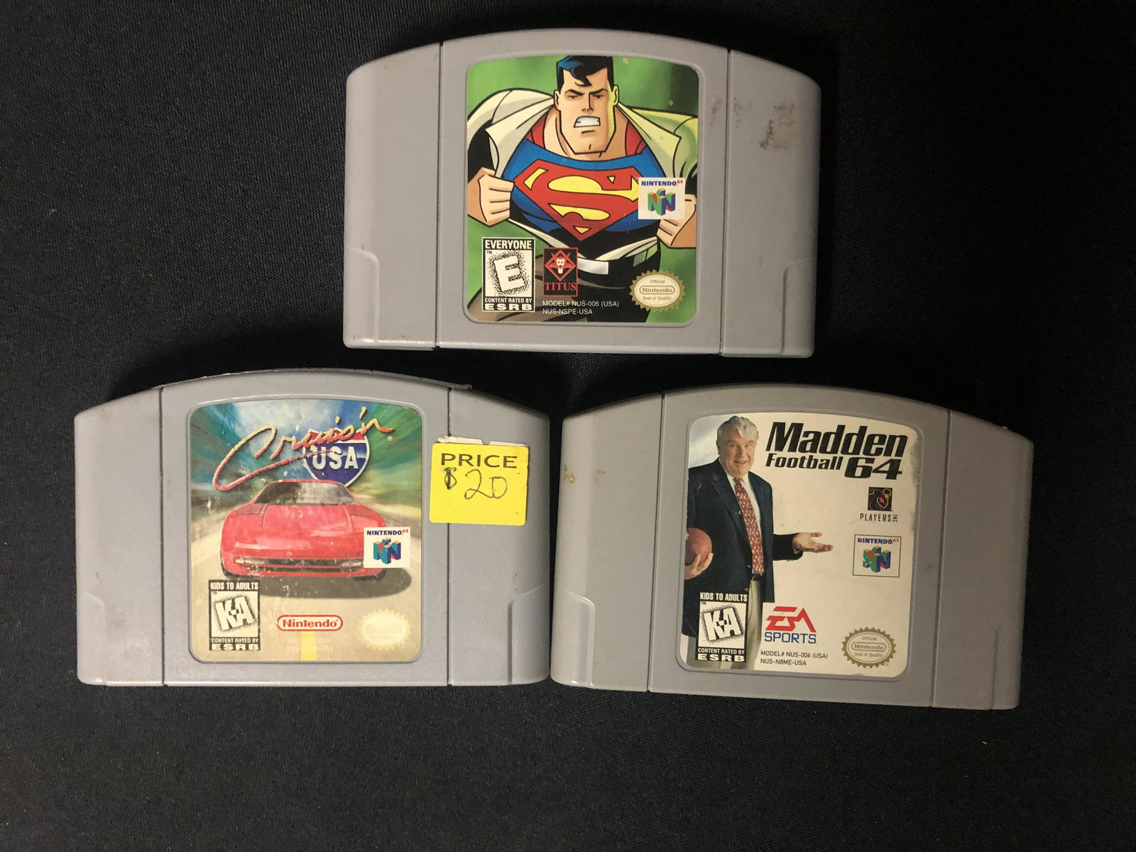 NINTENDO 64 VIDEO GAME LOT (1 of 1)