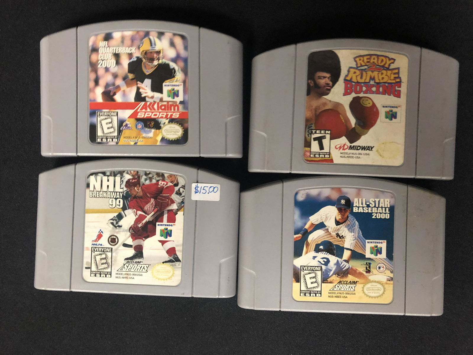 NINTENDO 64 VIDEO GAME LOT (1 of 1)
