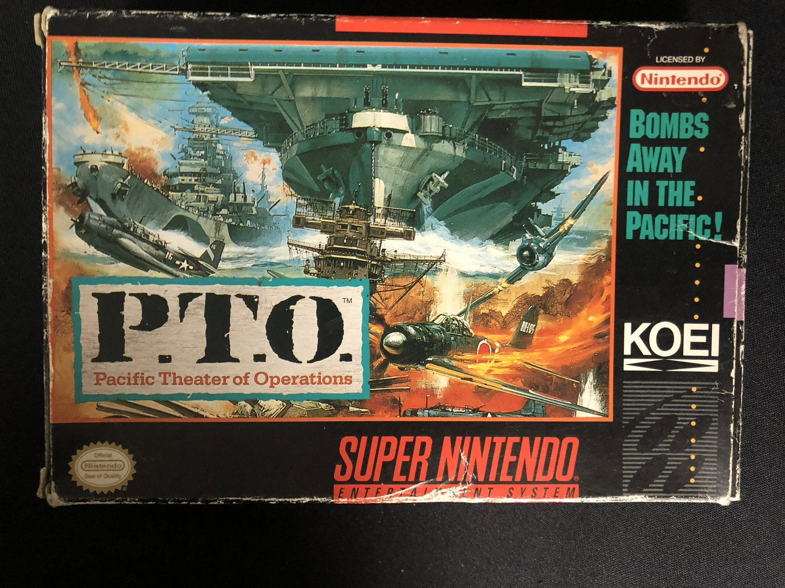 IN BOX SUPER NINTENDO P.T.O VIDEO GAME: IN BOX SUPER NINTENDO P.T.O VIDEO GAME