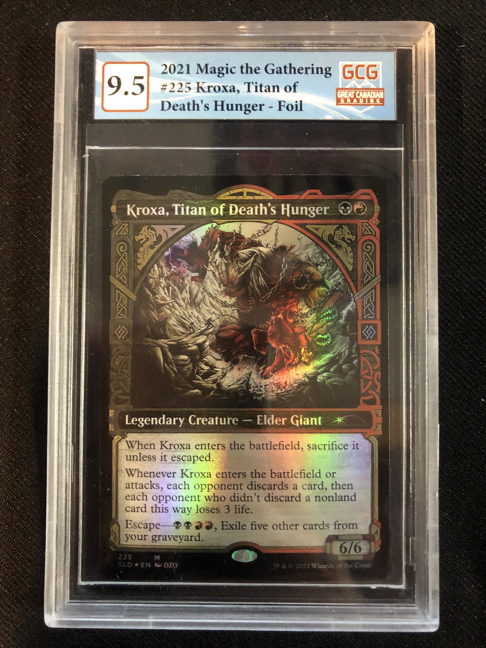 2021 MAGIC THE GATHERING KROSSA TITAN (GCG 9.5): 2021 MAGIC THE GATHERING KROSSA TITAN (GCG 9.5)