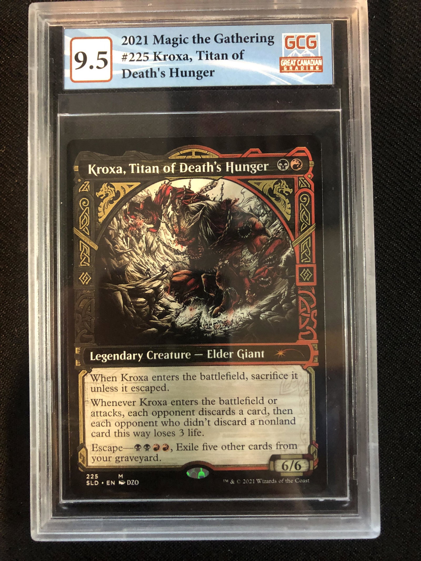2021 MAGIC THE GATHERING KROSSA TITAN (GCG 9.5): 2021 MAGIC THE GATHERING KROSSA TITAN (GCG 9.5)