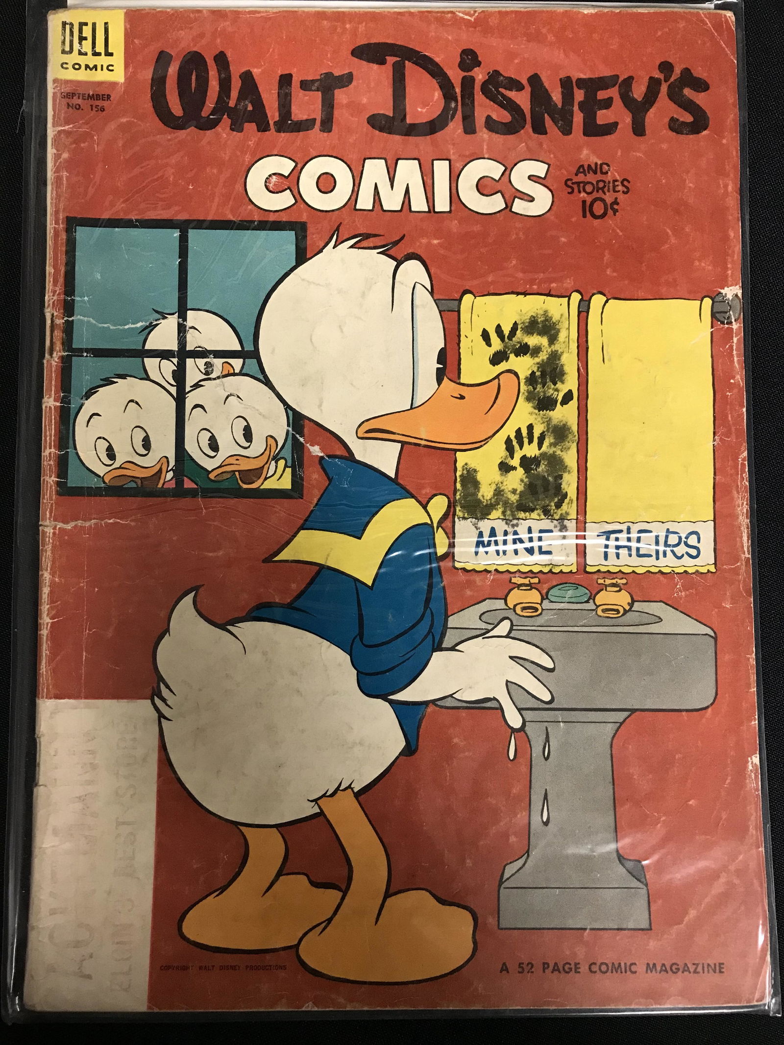 WALT DISNEY'S COMICS NO.156 (DELL COMICS) (1 of 1)