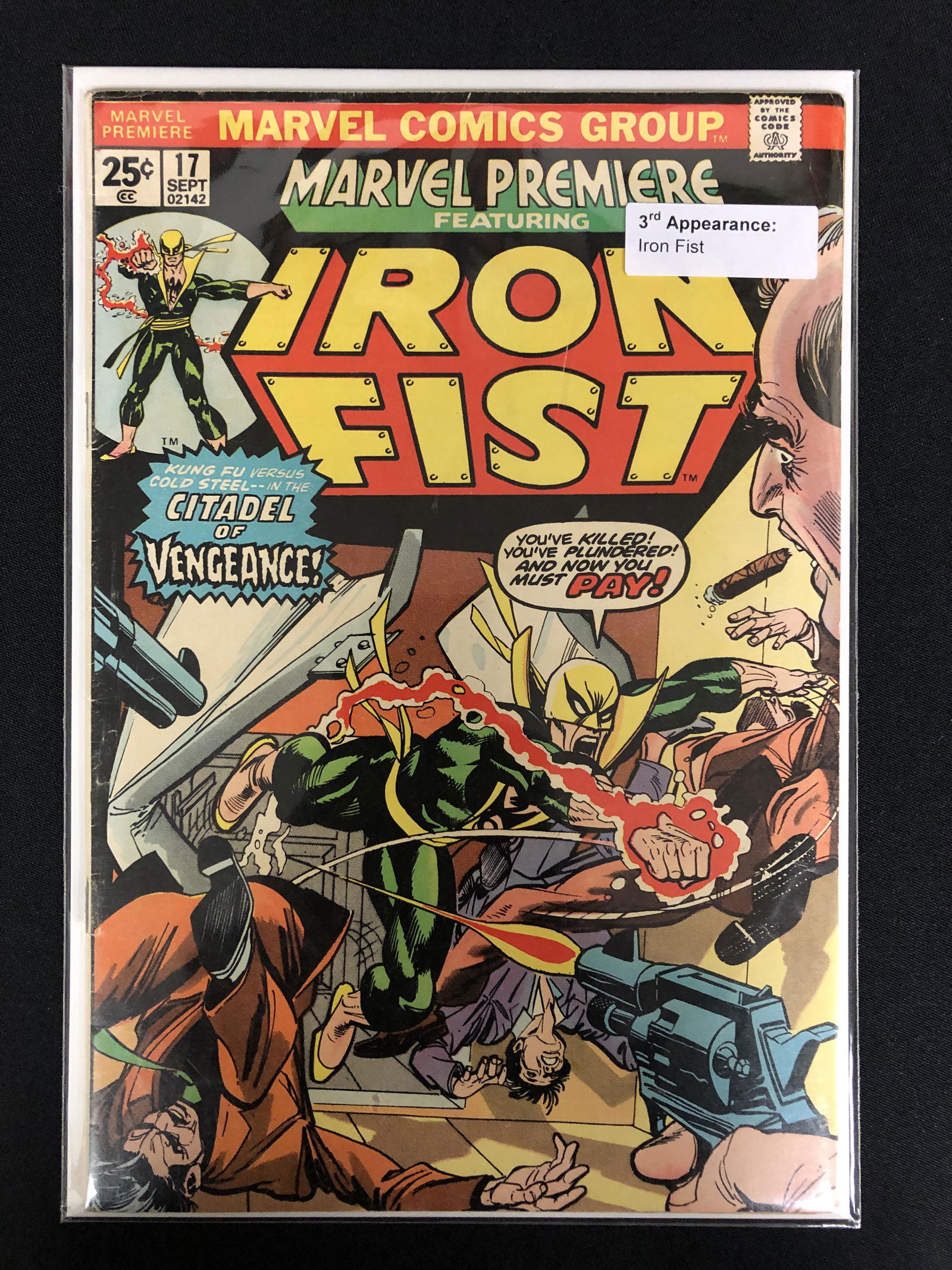 MARVEL PREMIERE NO.17 (MARVEL COMICS) (1 of 1)
