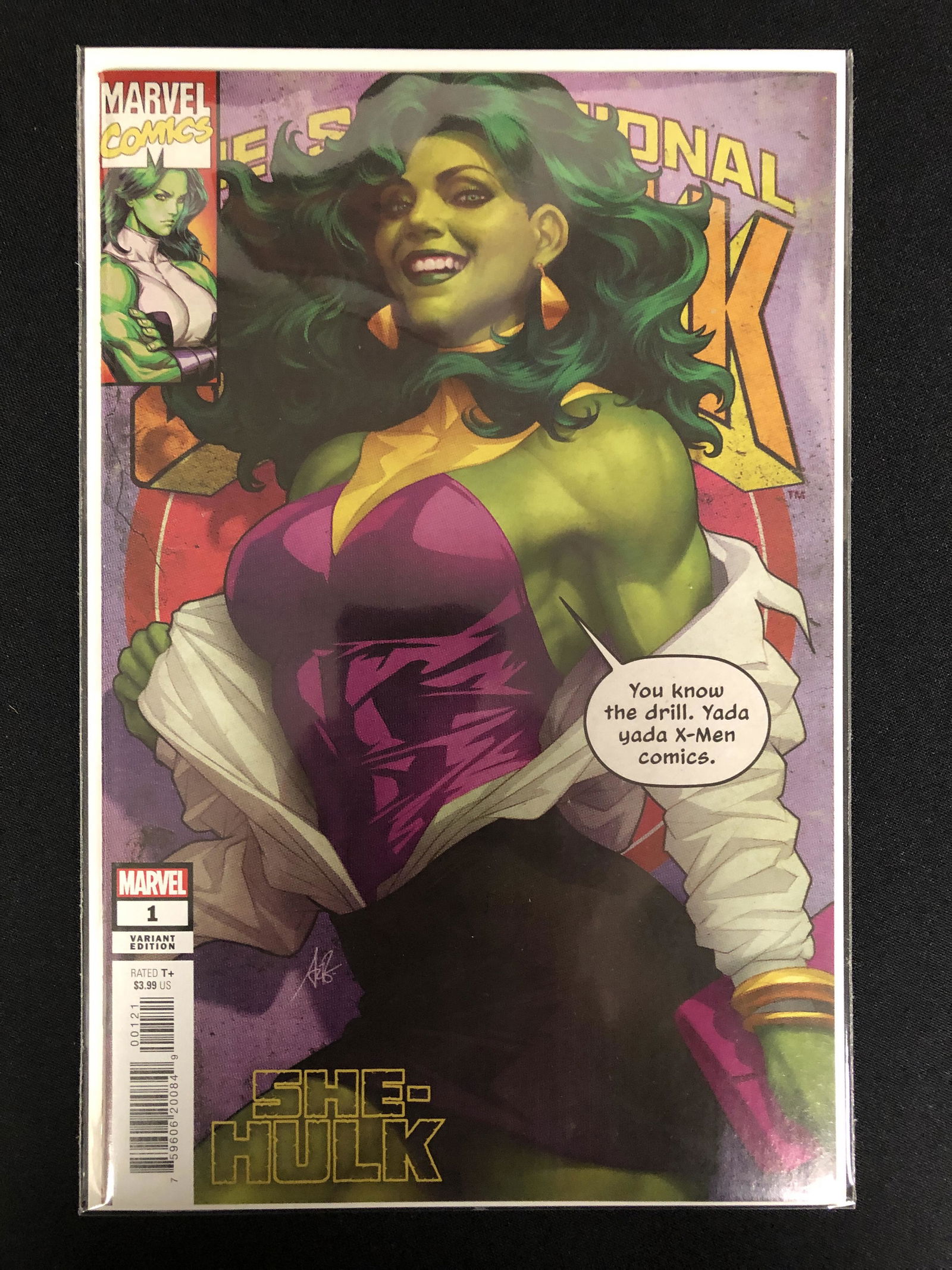 THE SENSATIONAL SHE-HULK NO.1 (MARVEL VARIANT) (1 of 1)