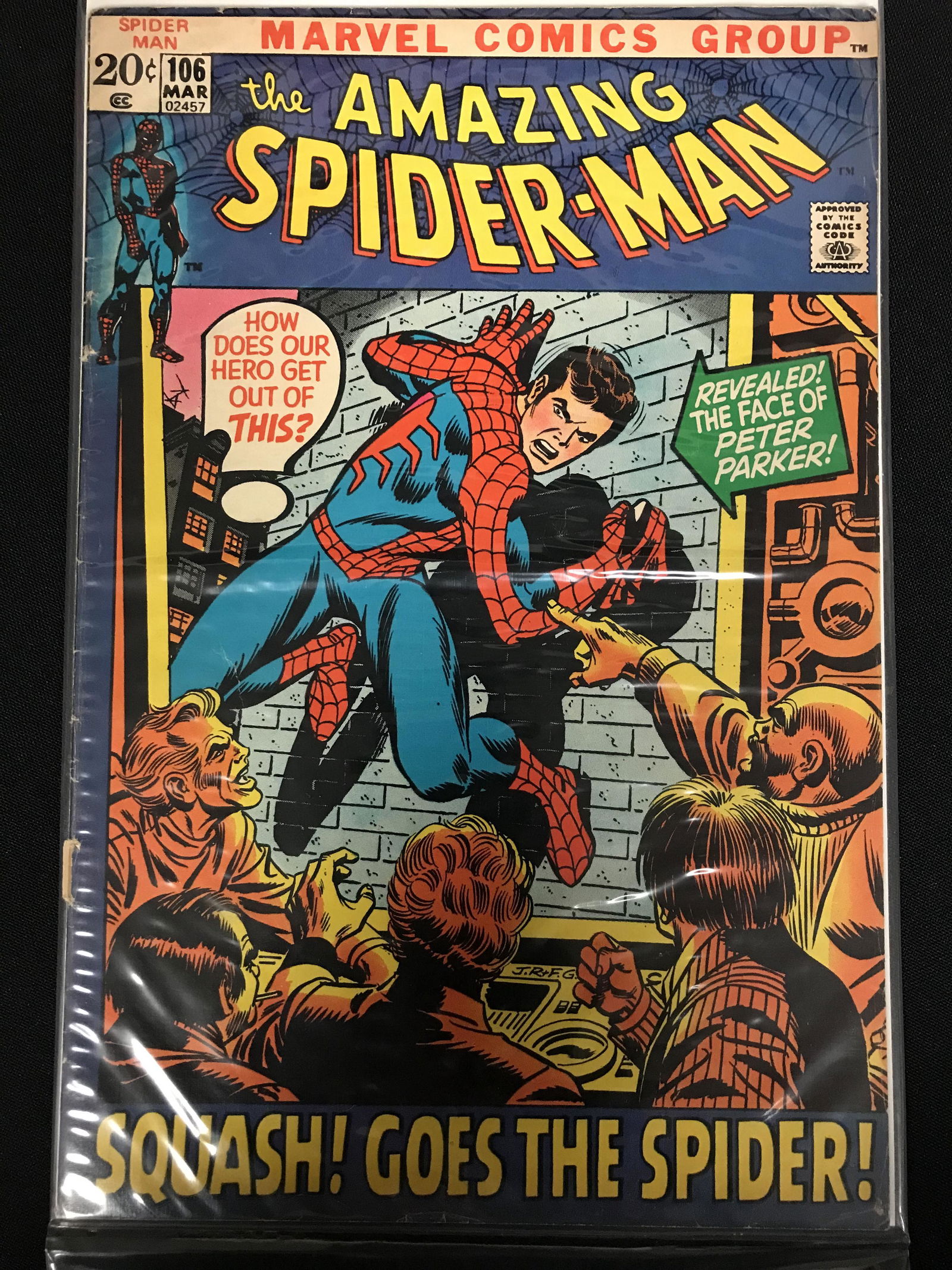 THE AMAZING SPIDER-MAN NO.106 (MARVEL COMICS) (1 of 1)
