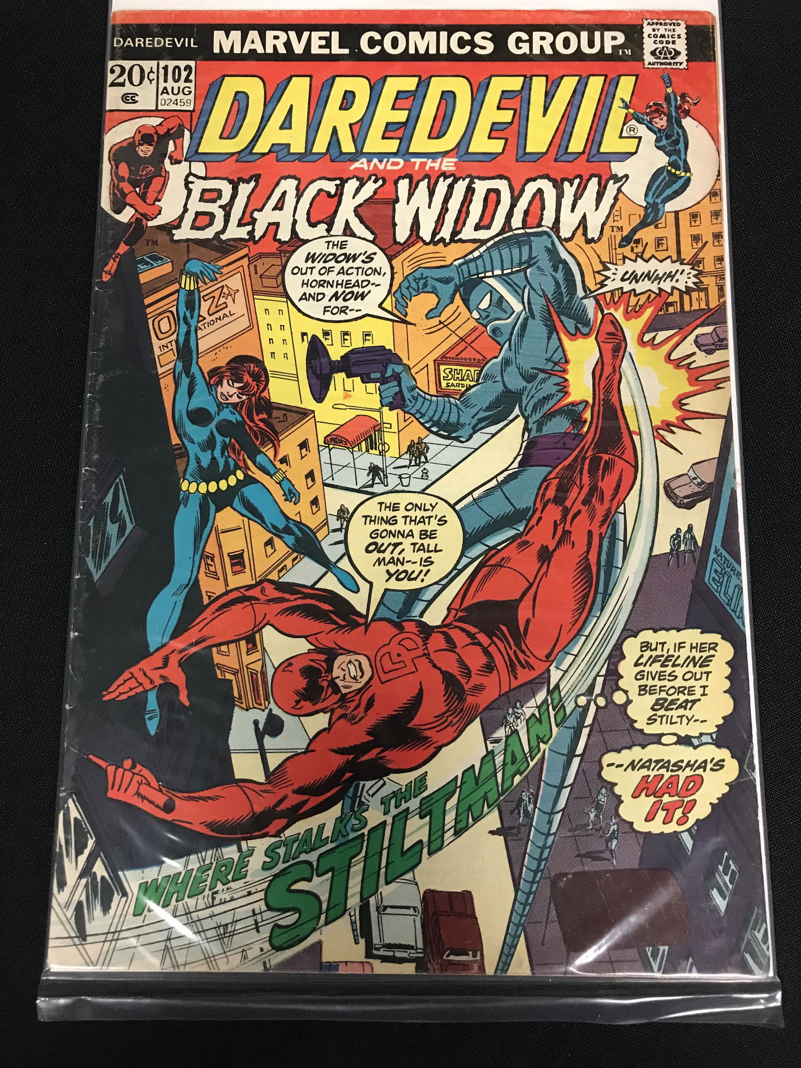 DAREDEVIL AND THE BLACK WIDOW NO.102 (MARVEL COMICS) (1 of 1)