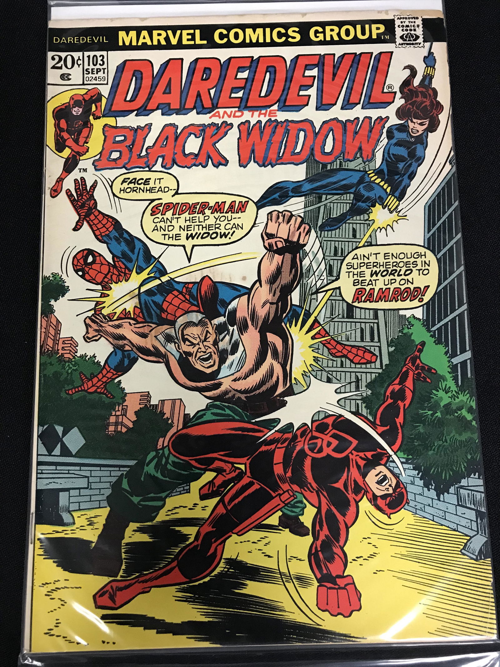 DAREDEVIL AND THE BLACK WIDOW NO.103 (MARVEL COMICS) (1 of 1)