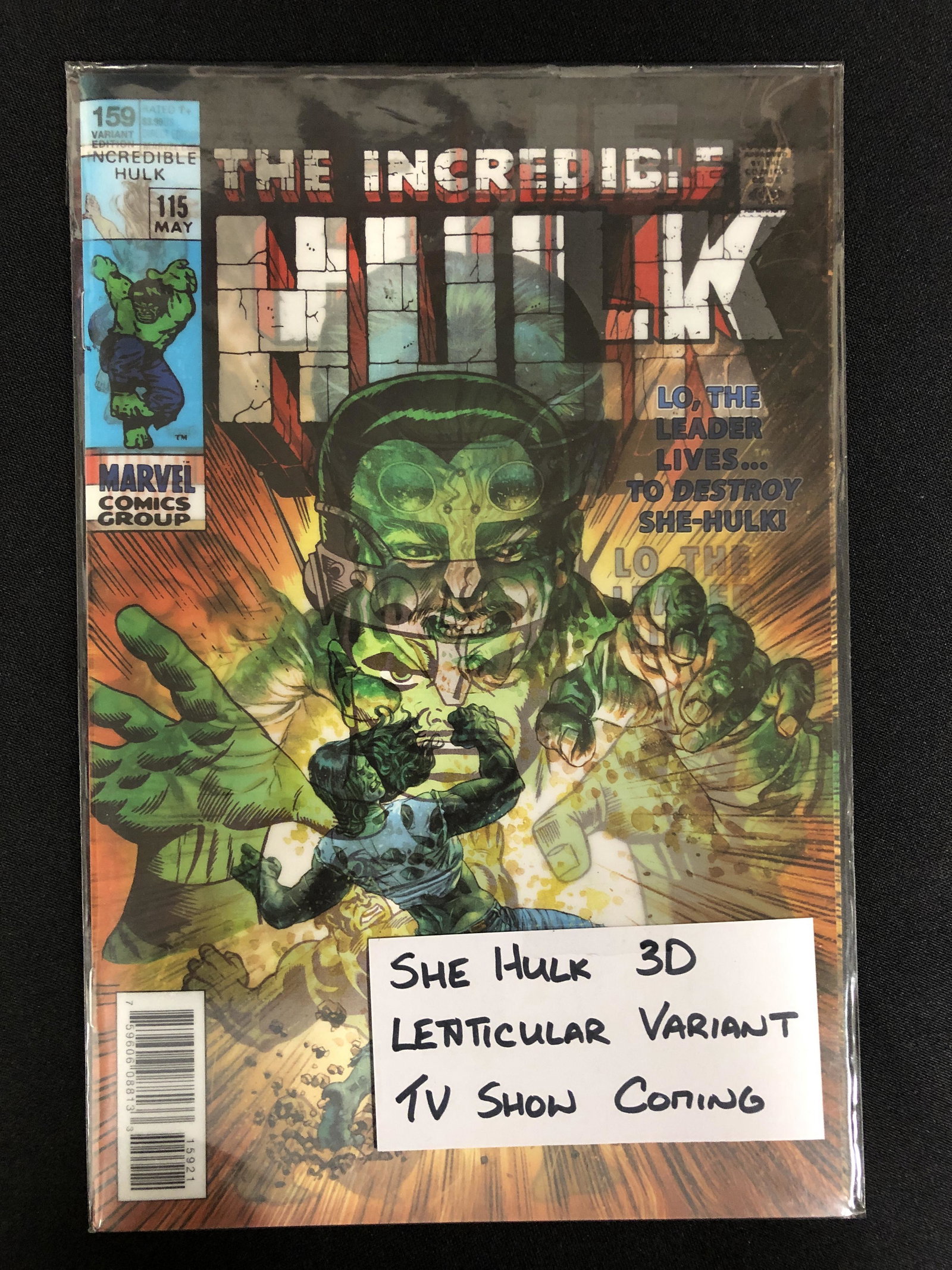 SHE HULK #159 LENTICULAR 3D VARIANT COVER (MARVEL COMICS) (1 of 1)