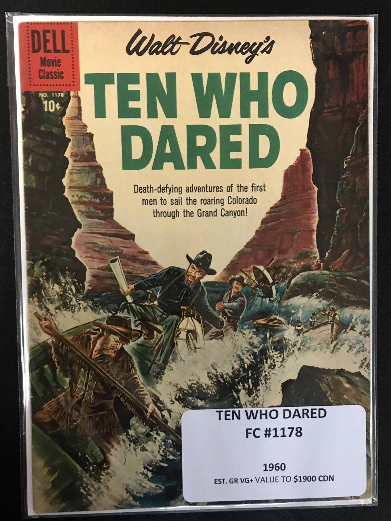 TEN WHO DARED NO.1178 (DELL COMICS, 1960) (1 of 1)