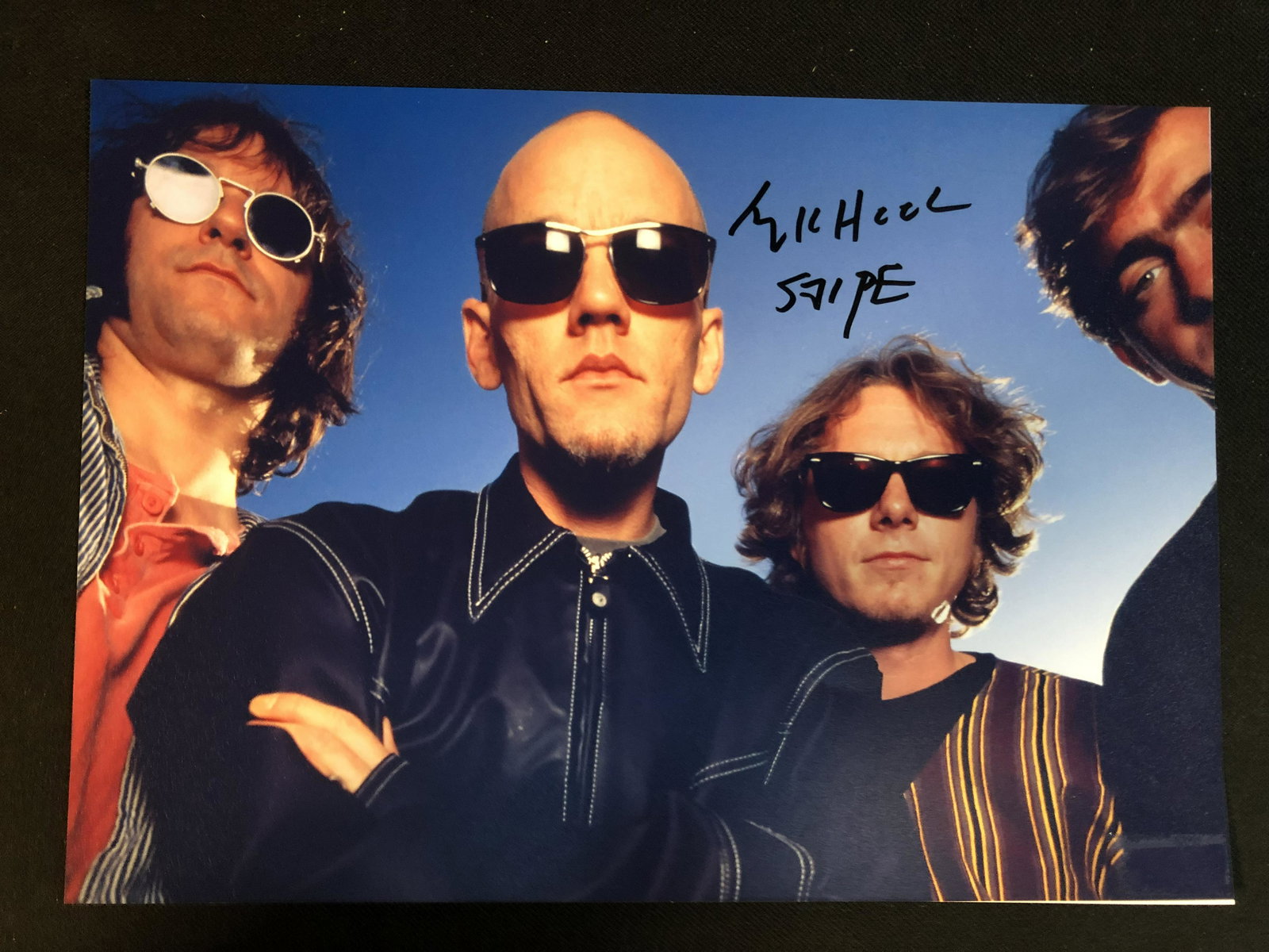 MICHAEL STIPE SIGNED 8X10 PHOTO (RA COA) (1 of 2)