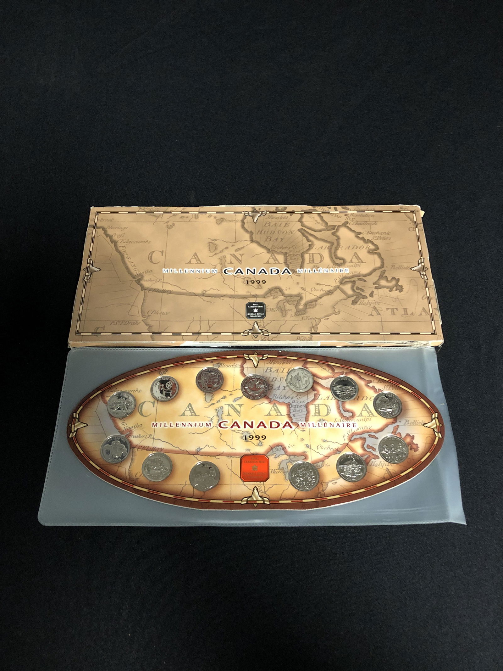CANADIAN MILLENNIUM 1999  CANADIAN MINT SET (1 of 2)