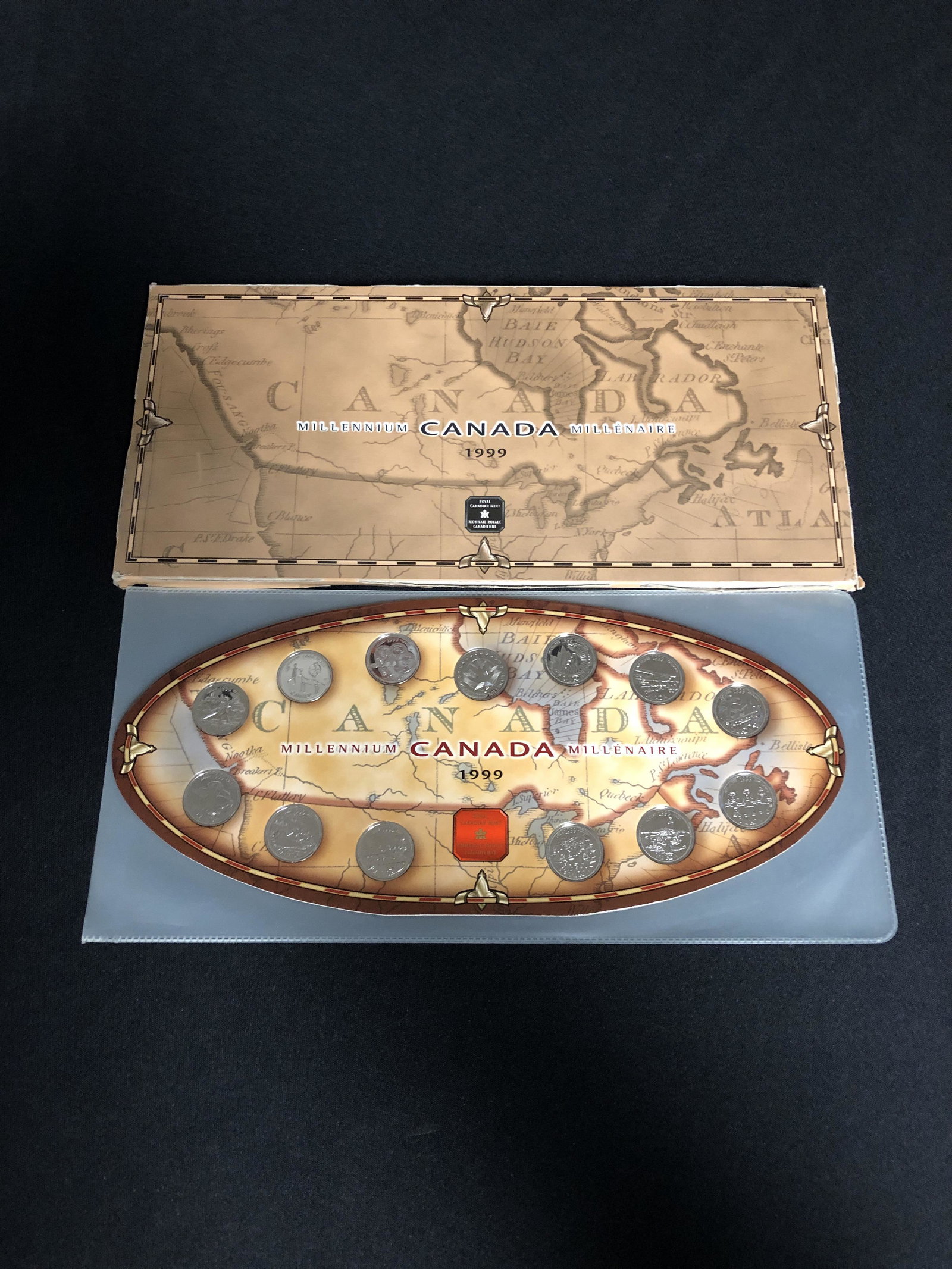 CANADIAN MILLENNIUM 1999  CANADIAN MINT SET (1 of 2)