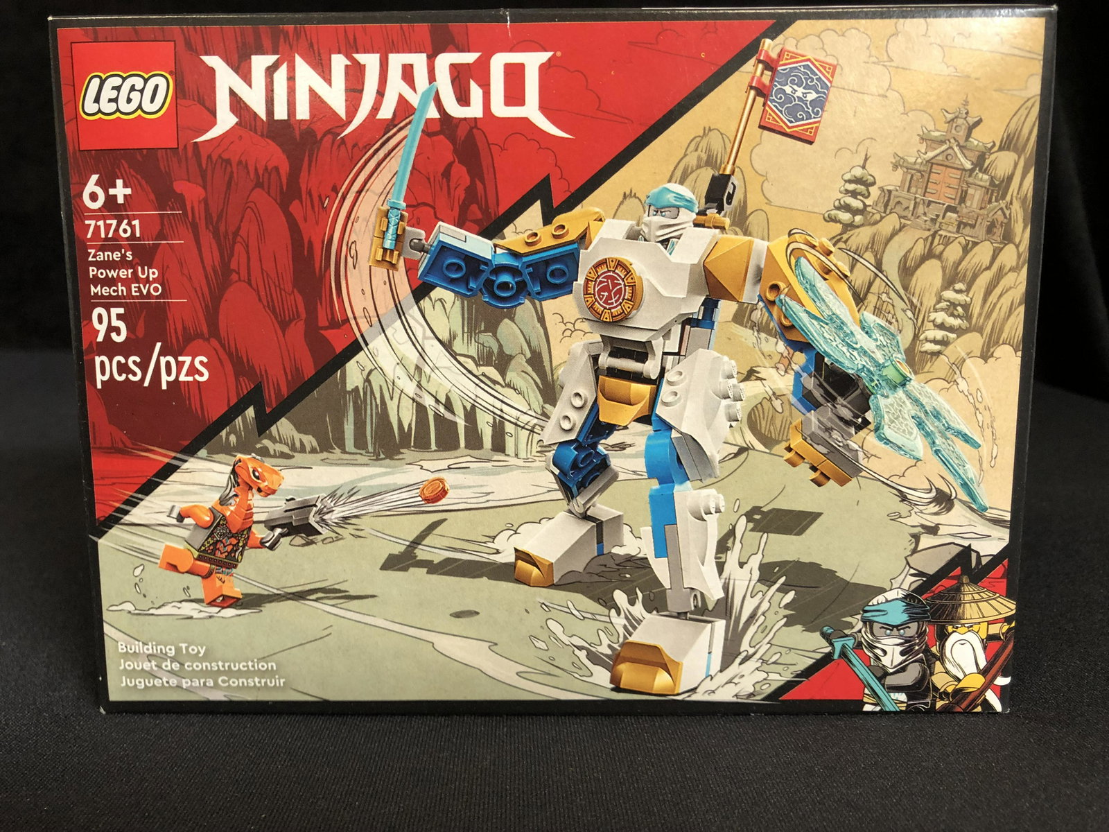 LEGO Ninjago Zane's Power Up Mech EVO Building Set 71761: LEGO Ninjago Zane's Power Up Mech EVO Building Set 71761