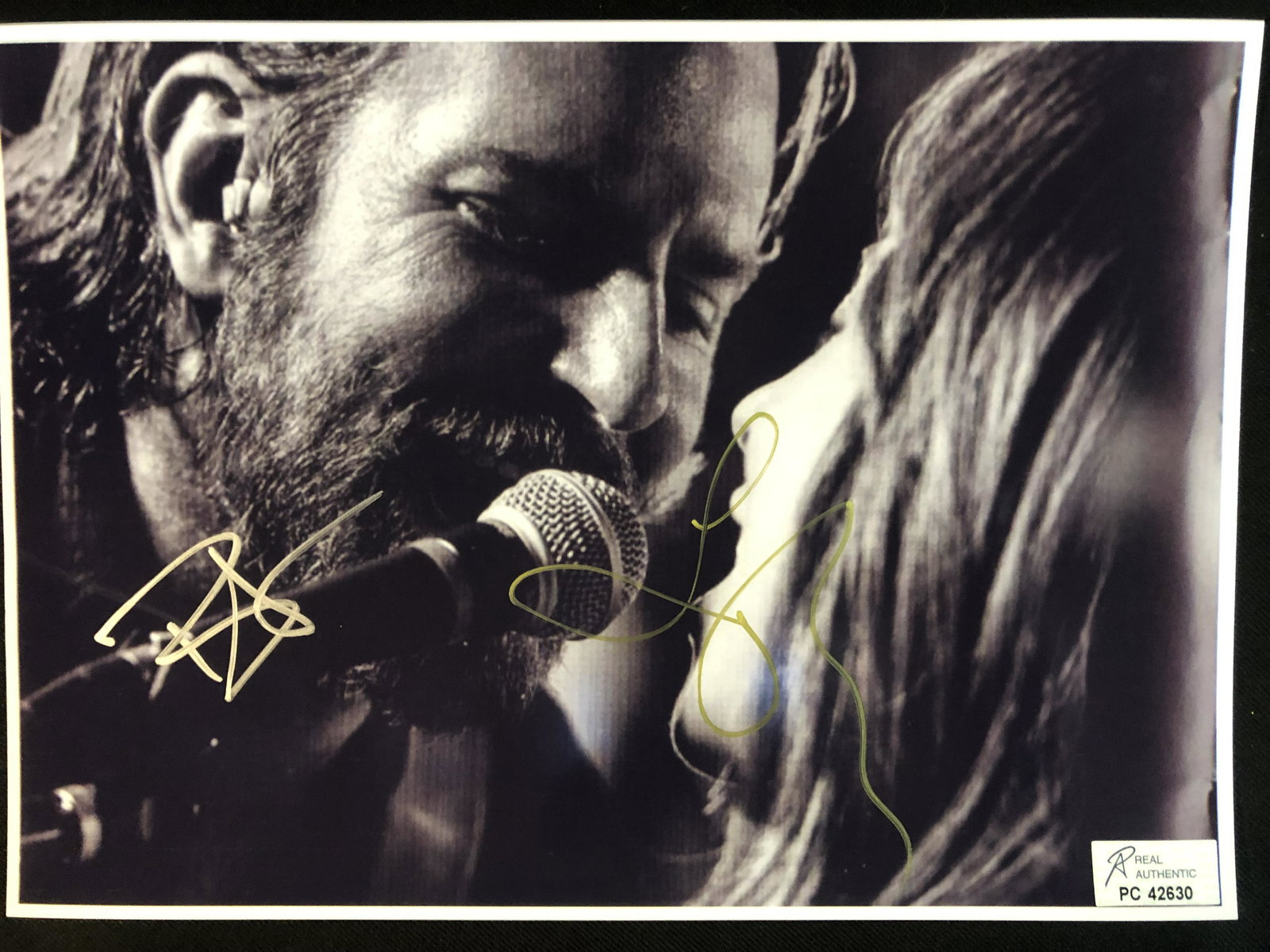 LADY GAGA AND BRADLEY COOPER DUAL-SIGNED 8X10 PHOTO (RA COA) (1 of 2)