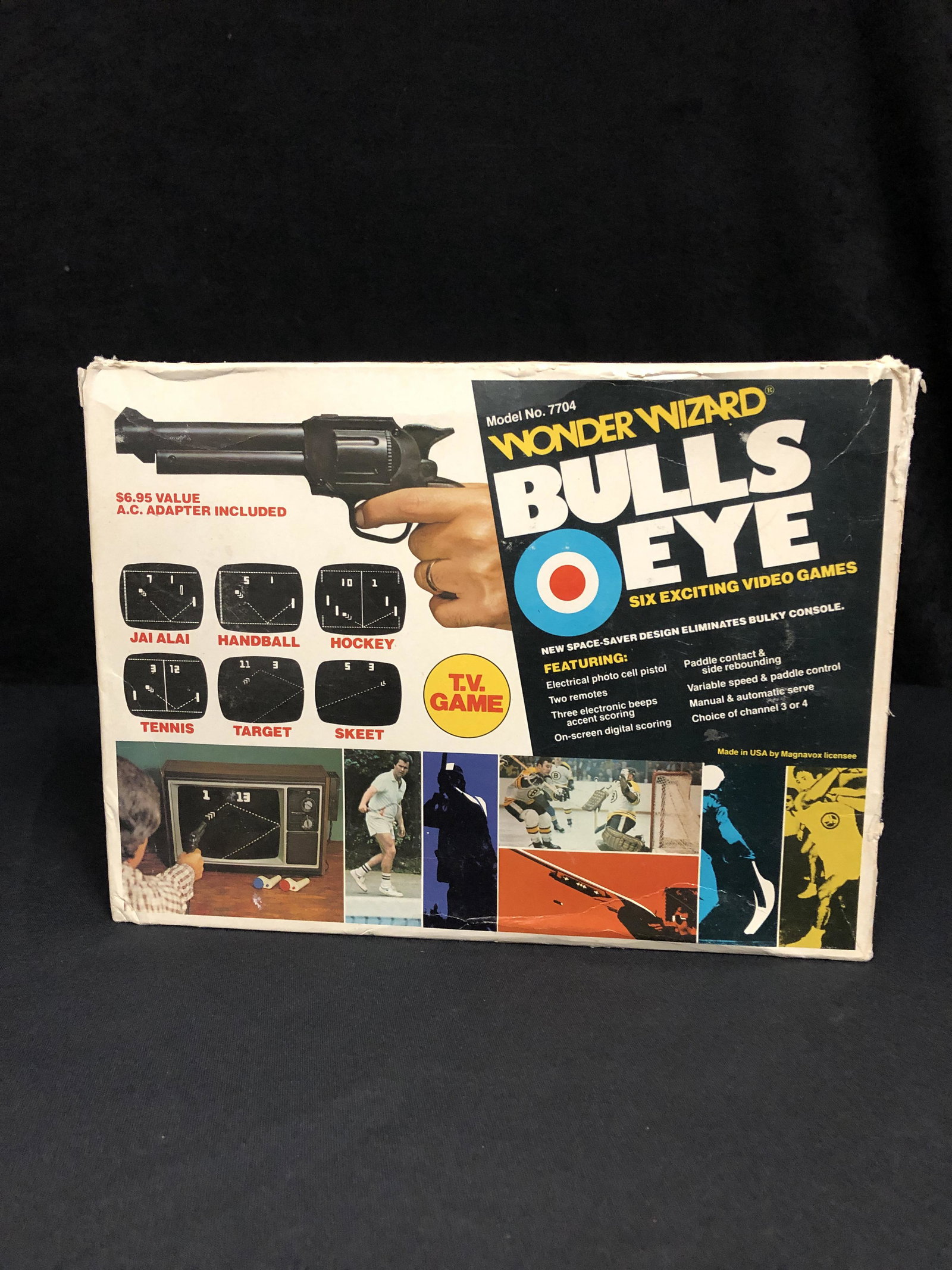 WONDER WIZARD BULLS EYE SIX EXCITING VIDEO GAMES: WONDER WIZARD BULLS EYE SIX EXCITING VIDEO GAMES