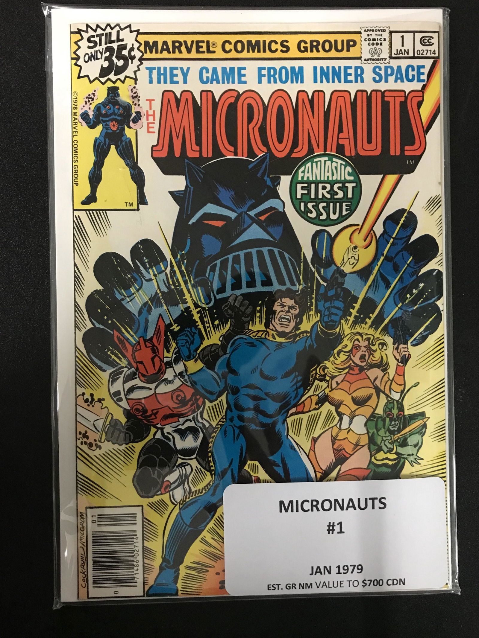 MICRONAUTS NO.1 (MARVEL COMICS, 1979) (1 of 1)