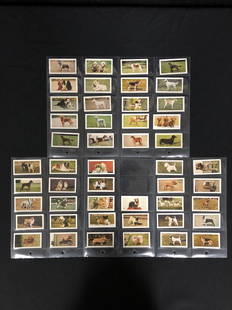 VINTAGE CIGARETTE CARDS LOT (COMPLETE SET): VINTAGE CIGARETTE CARDS LOT (COMPLETE SET)