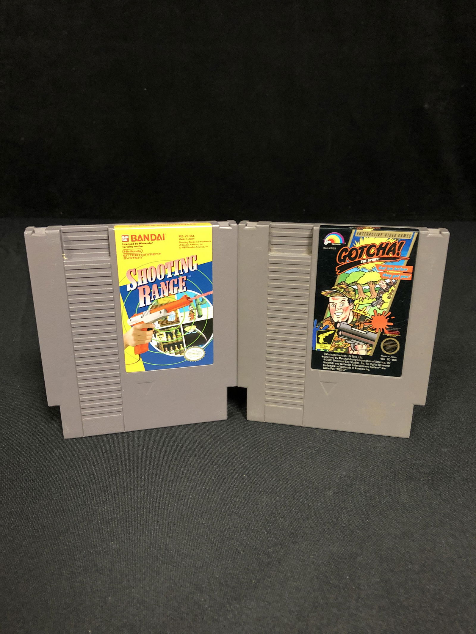 NINTENDO GAME LOT (SHOOTING RANGE/ GOTCHA) (1 of 1)