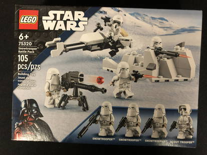 SEALED LEGO STAR WARS 75320 SNOWTROOPER BATTLE PACK: SEALED LEGO STAR WARS 75320 SNOWTROOPER BATTLE PACK