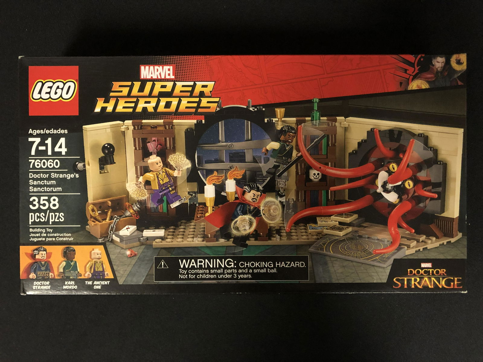 SEALED LEGO MARVEL SUPER HEROES 76060 DR. STRANGES SANCTUM: SEALED LEGO MARVEL SUPER HEROES 76060 DR. STRANGES SANCTUM