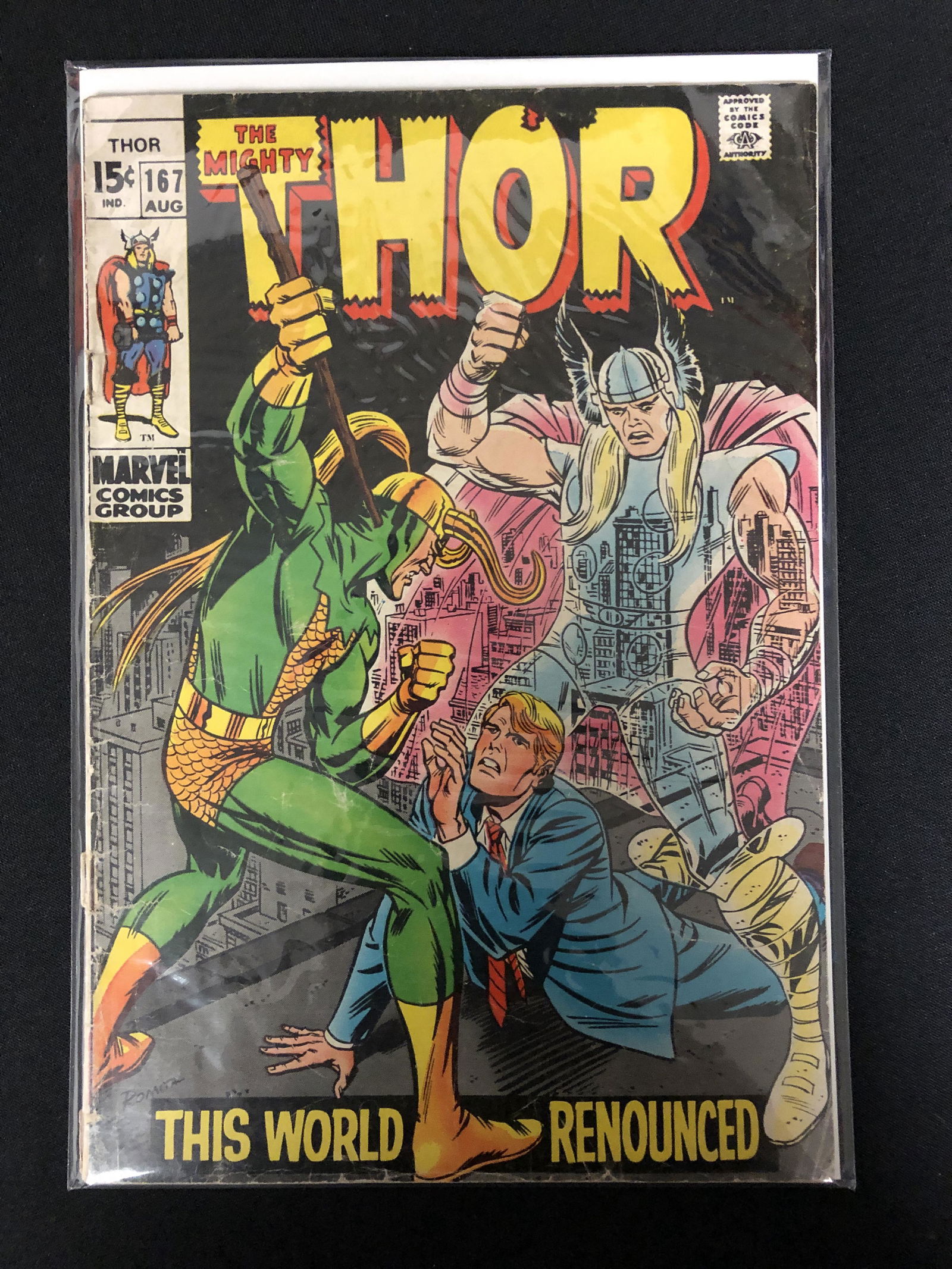 MARVEL COMICS THE MIGHTY THOR NO.167 (1 of 1)