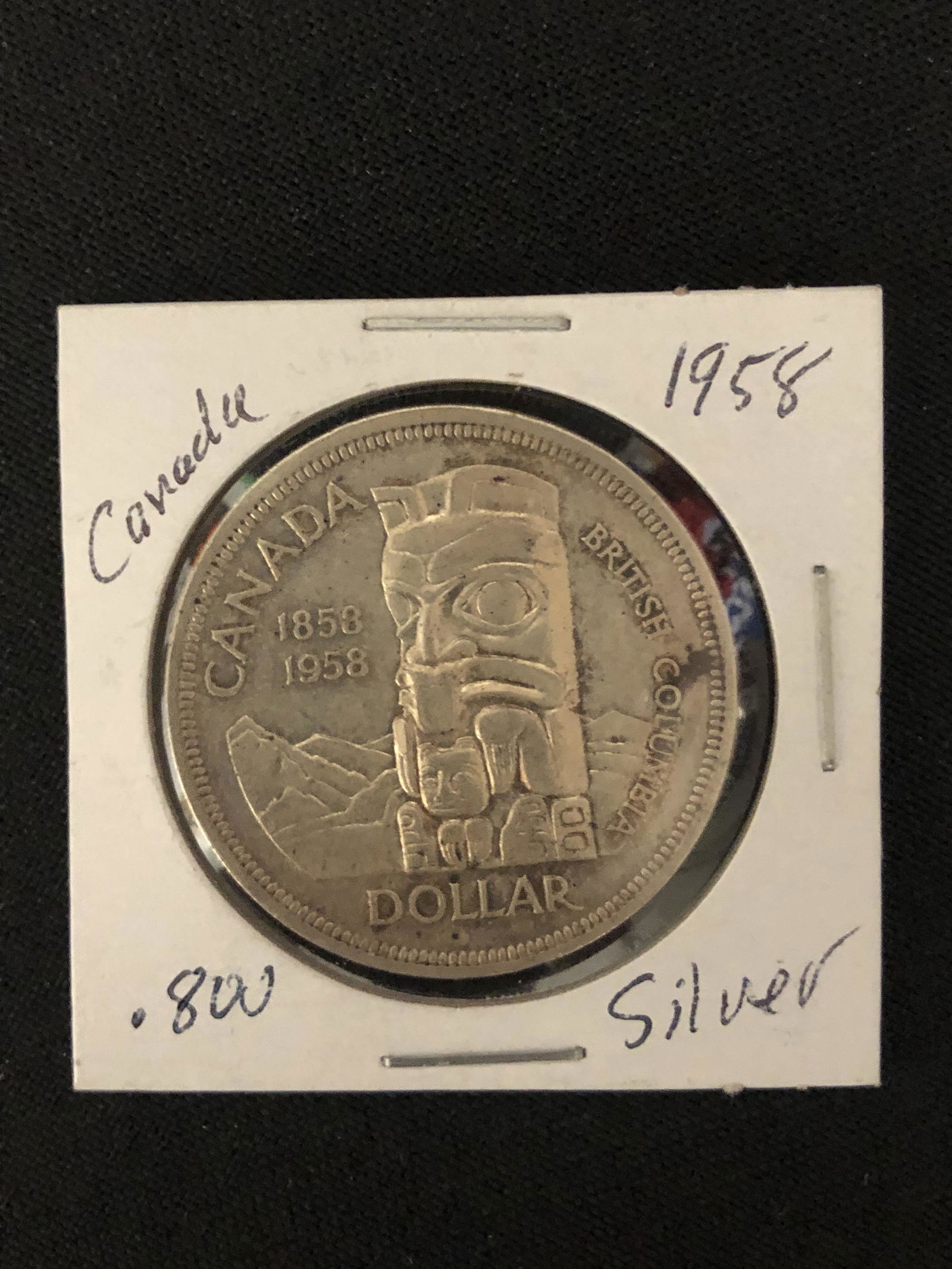 1954 CANADIAN SILVER DOLLAR (1 of 1)