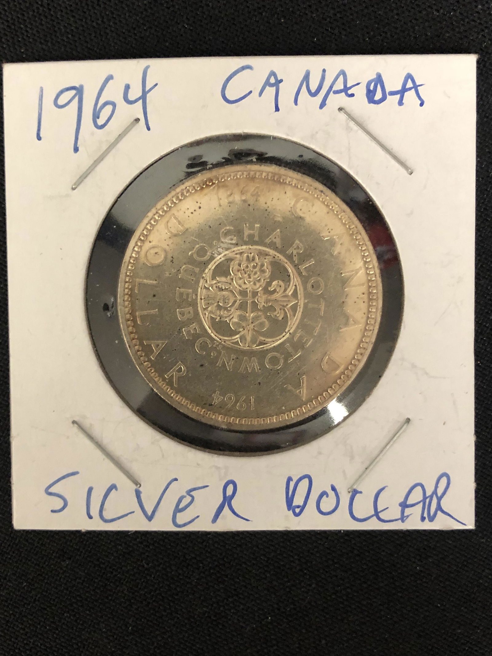 1964 CANADIAN SILVER DOLLAR (1 of 1)