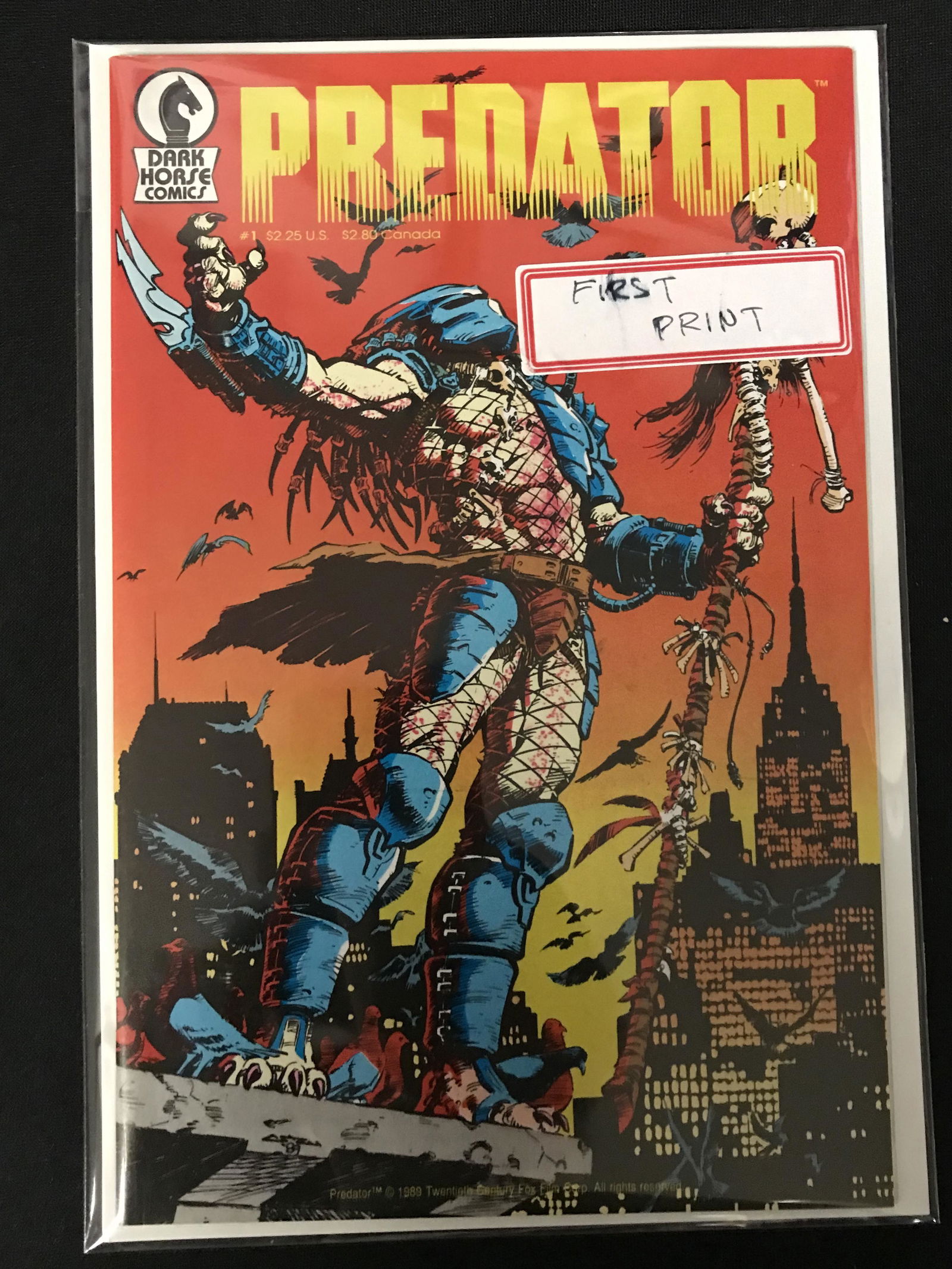 DARK HORSE COMICS PREDATOR NO.1 FIRST PRINT (1 of 1)