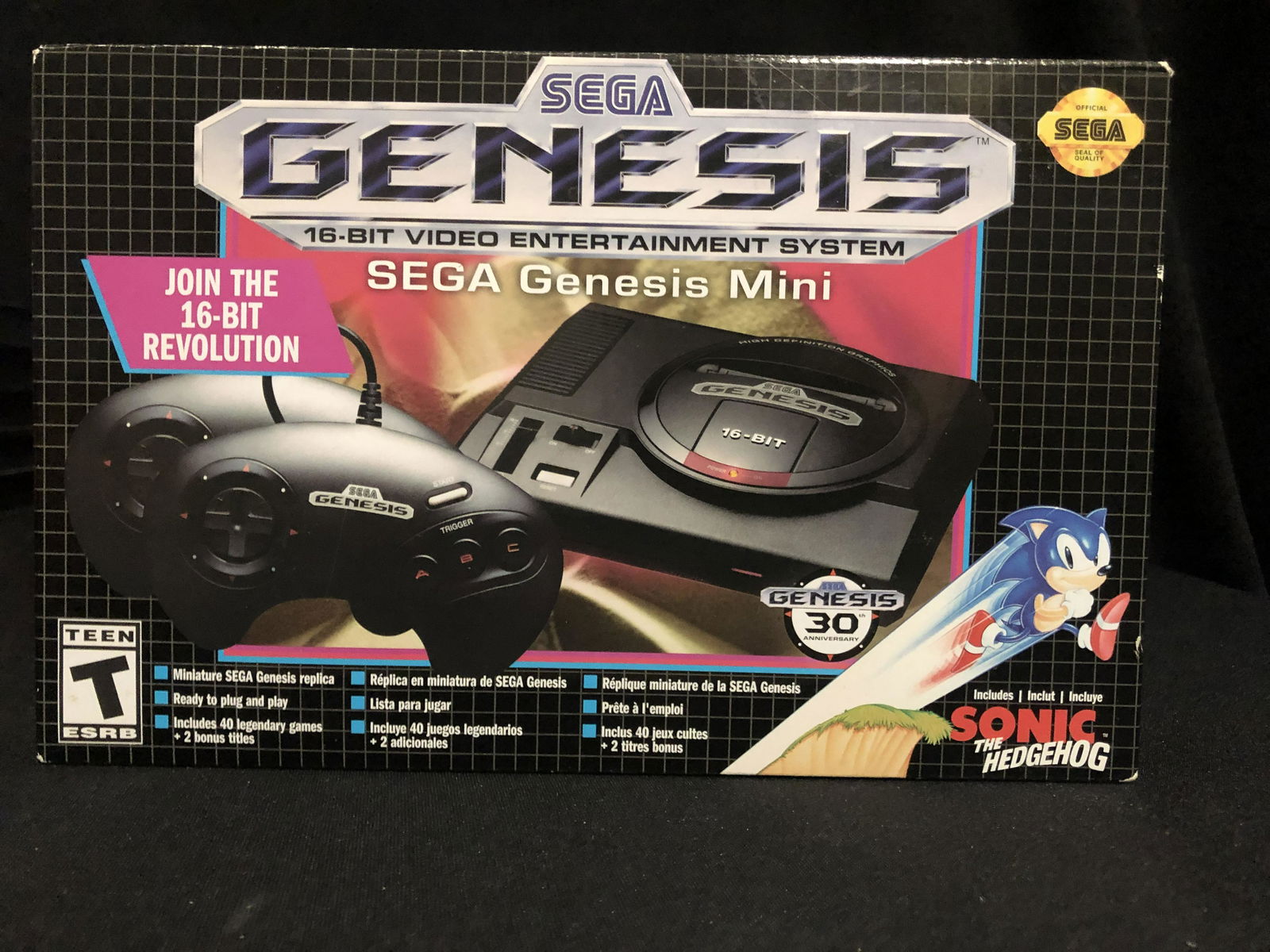 SEGA GENESIS MINI VIDEO ENTERTAINMENT SYSTEM (1 of 2)