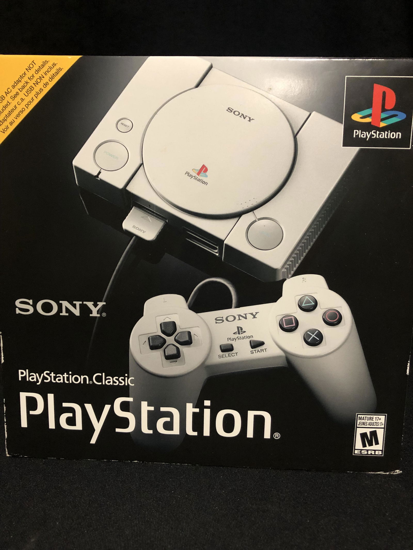 SONY PLAYSTION CLASSIC VIDEO ENTERTAINMENT SYSTEM (1 of 2)