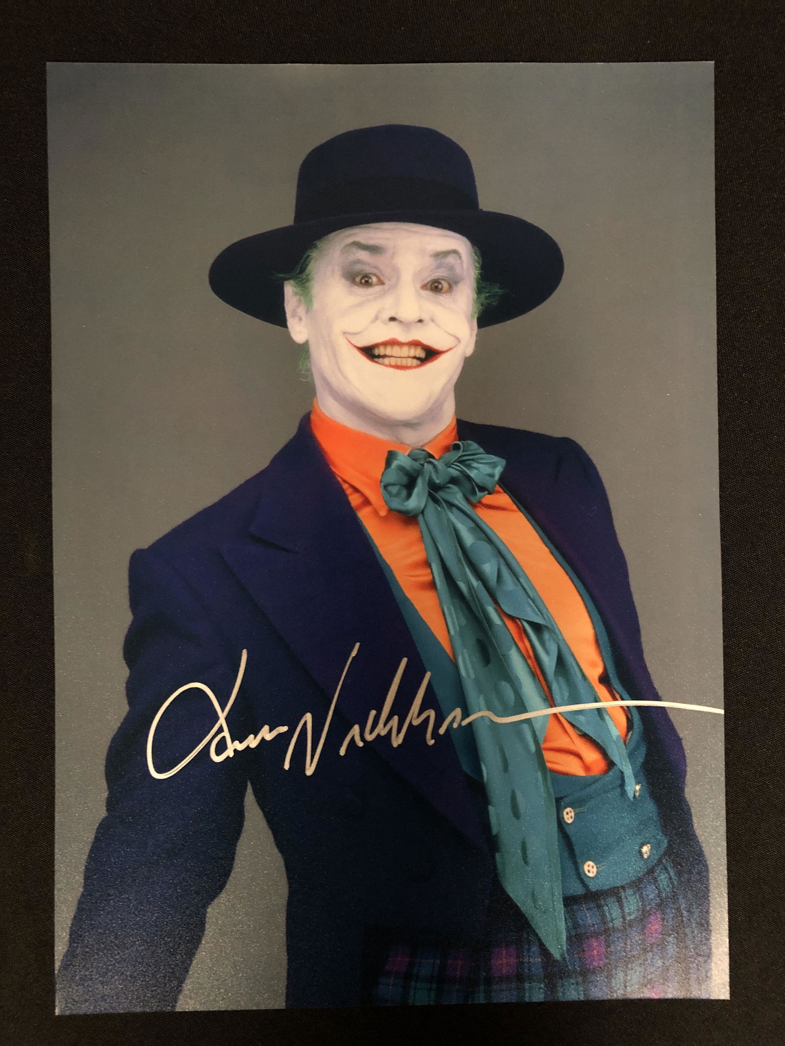 JACK NICHOLSON SIGNED THE JOKER 8 X 10 (RA COA) (1 of 2)