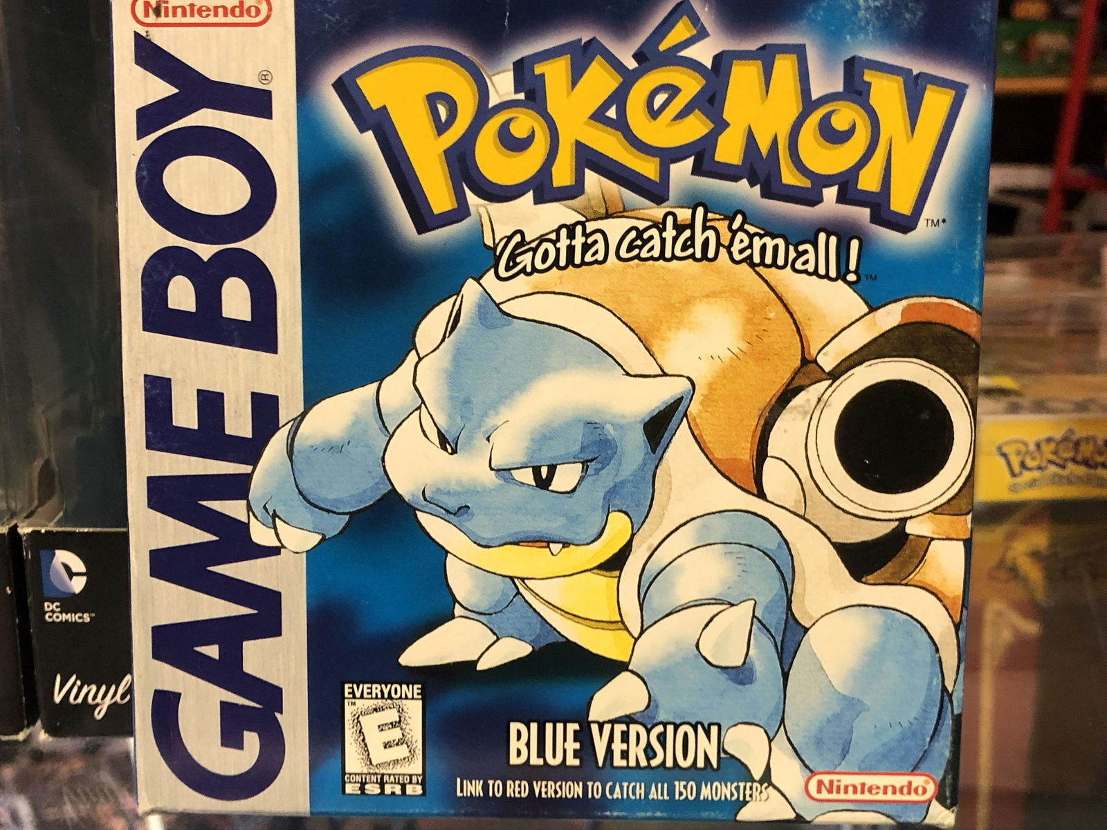 POKEMON BLUE VERSION NINTENDO GAME BOY VIDEO GAME (1 of 2)