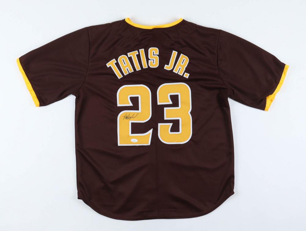 FERNANDO TATIS JR. SIGNED SAN DIEGO PADRES JERSEY (JSA COA) (1 of 3)