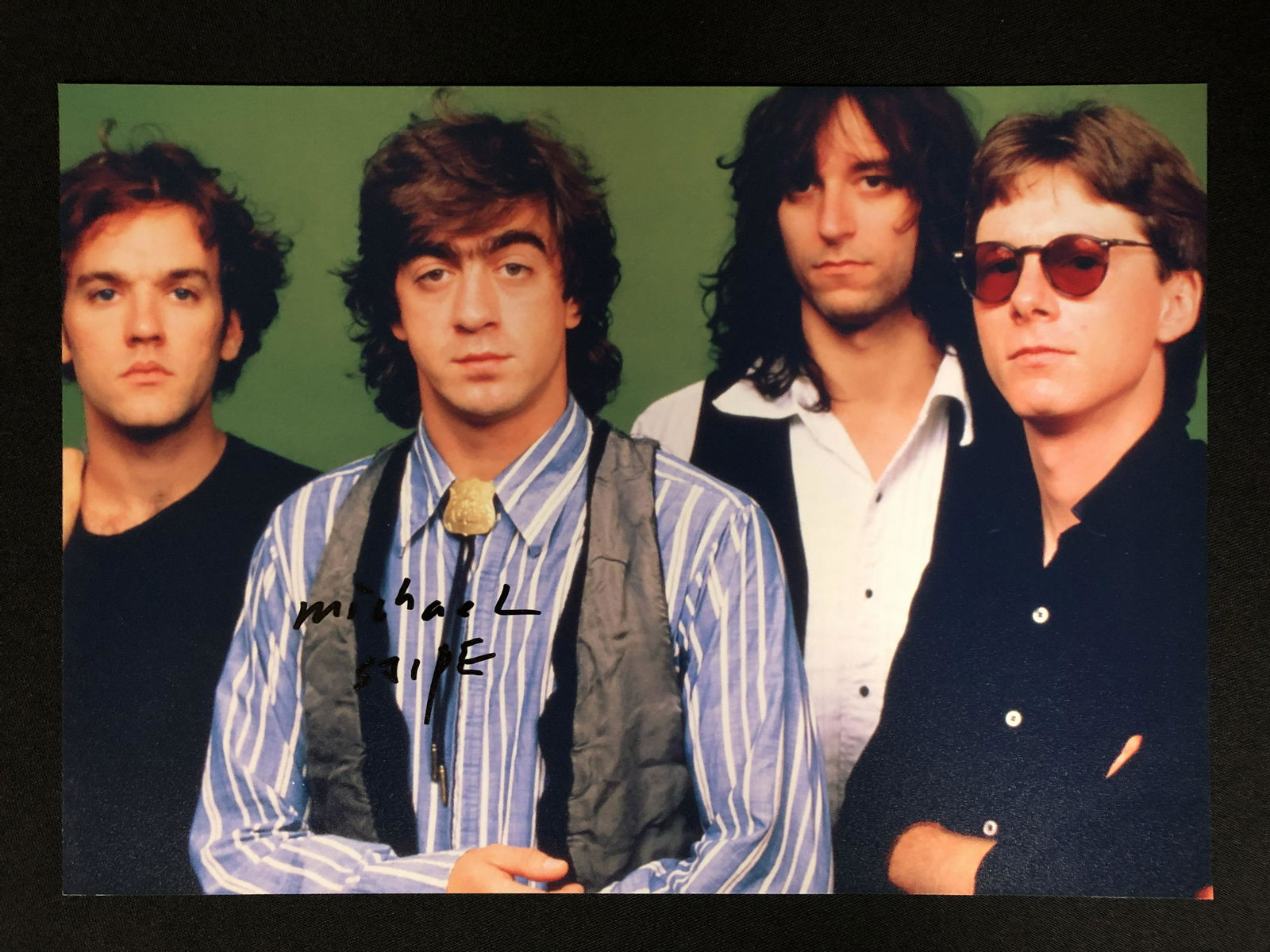 MICHAEL STIPE SIGNED 8 X 10 (RA COA) (1 of 2)
