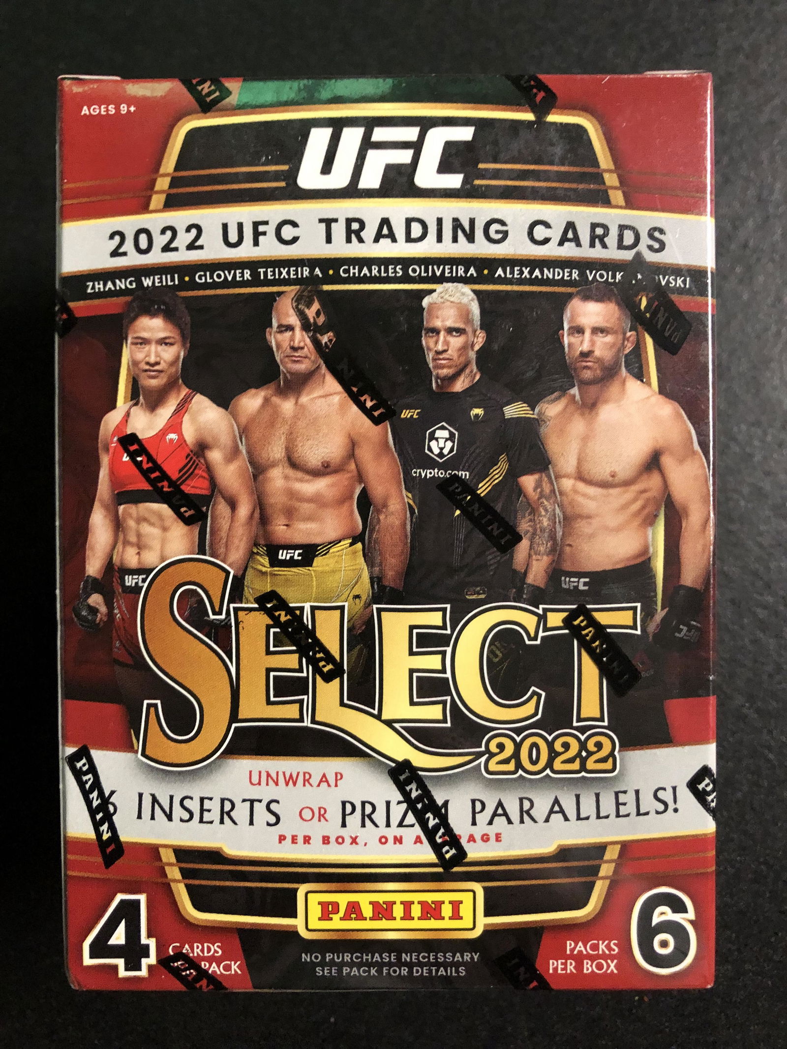SEALED 2022 UFC PANINI SELECT BLASTER BOX (1 of 1)