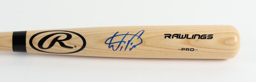 WANDER FRANCO SIGNED RAWLINGS BASEBALL BAT (BECKETT COA (1 of 3)