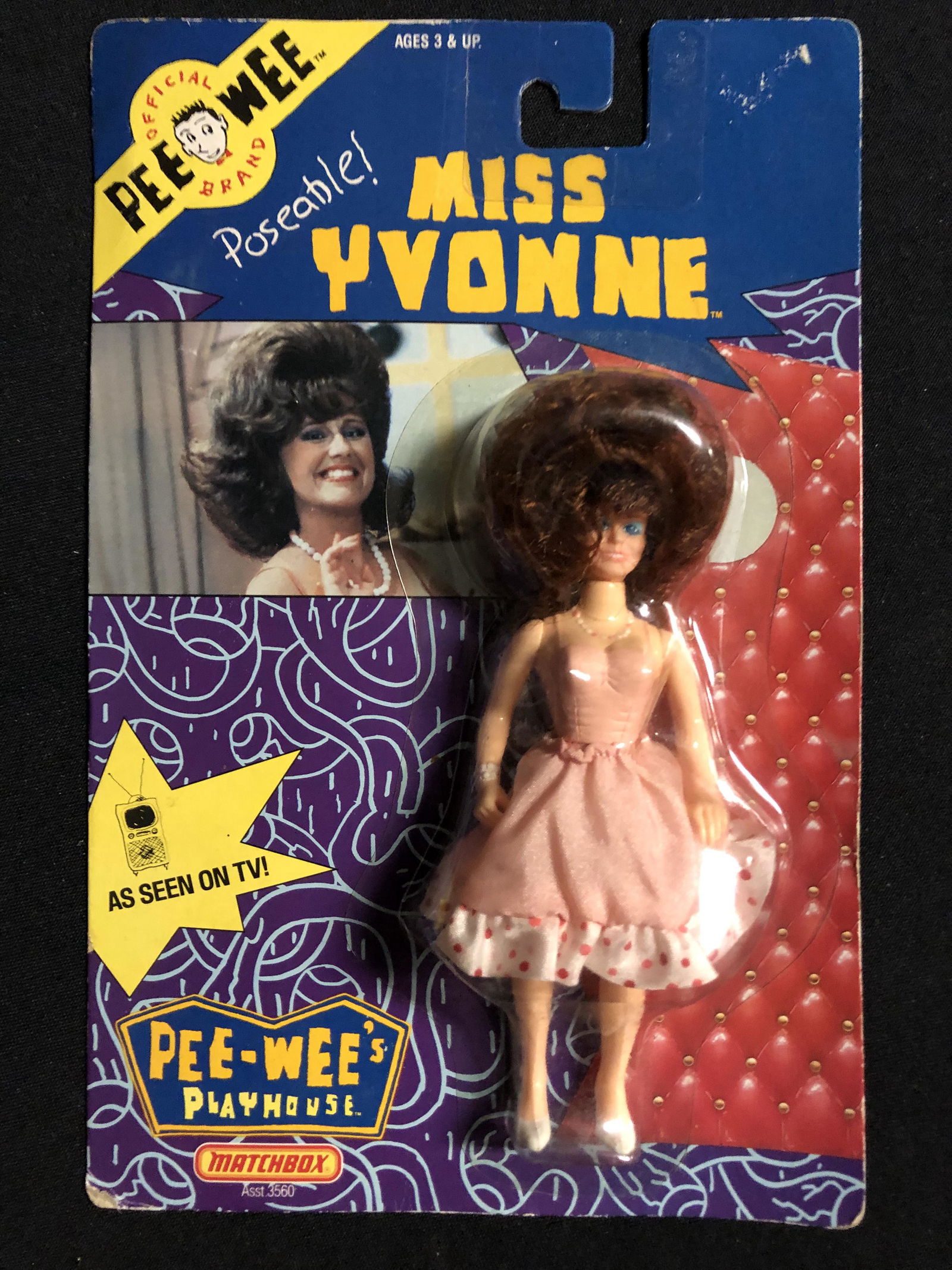 MISS YVONNE PEE WEE'S PLAYHOUSE ACTION FIGURE (1 of 1)